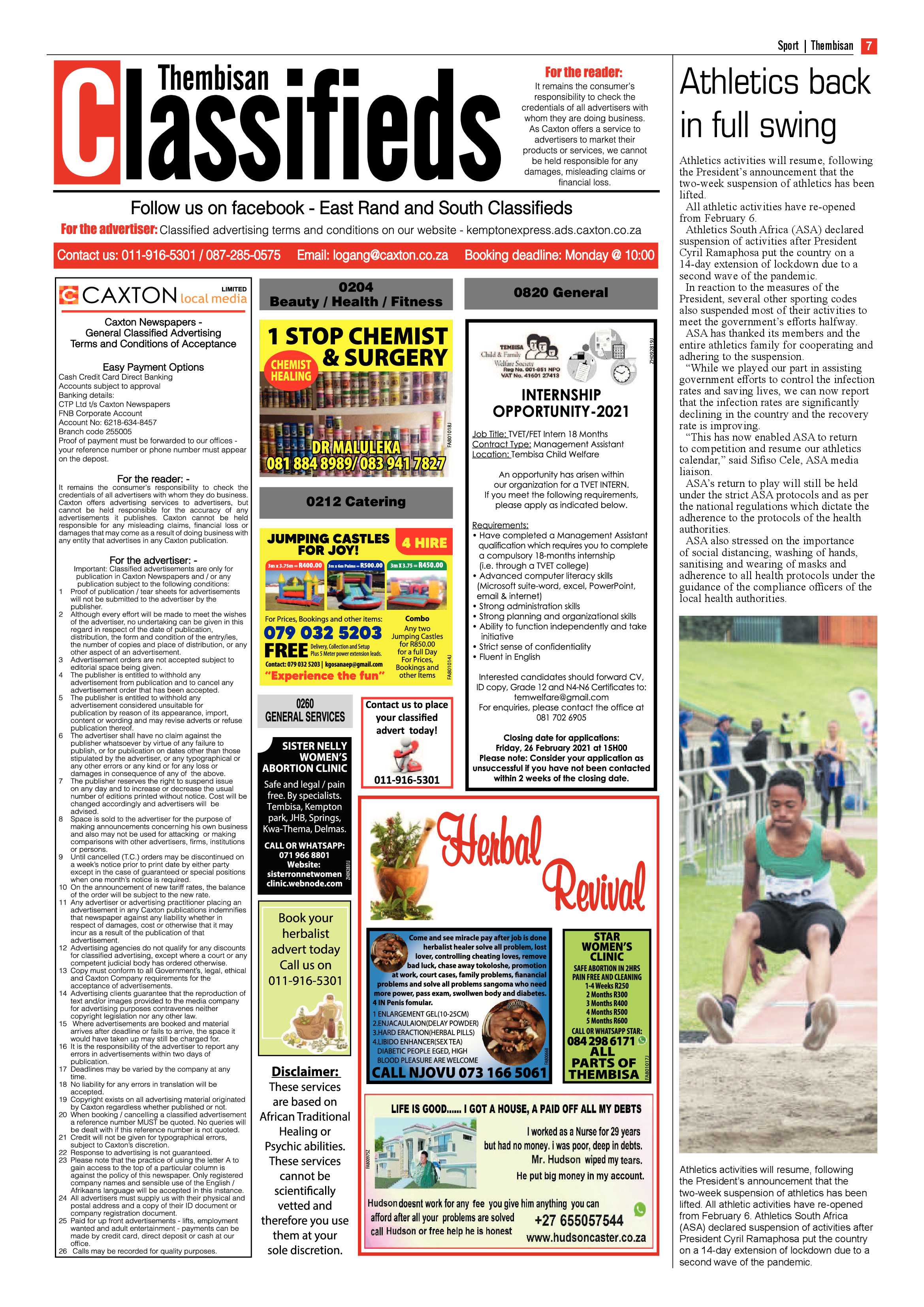 The Thembisan 10 February 2021 page 7