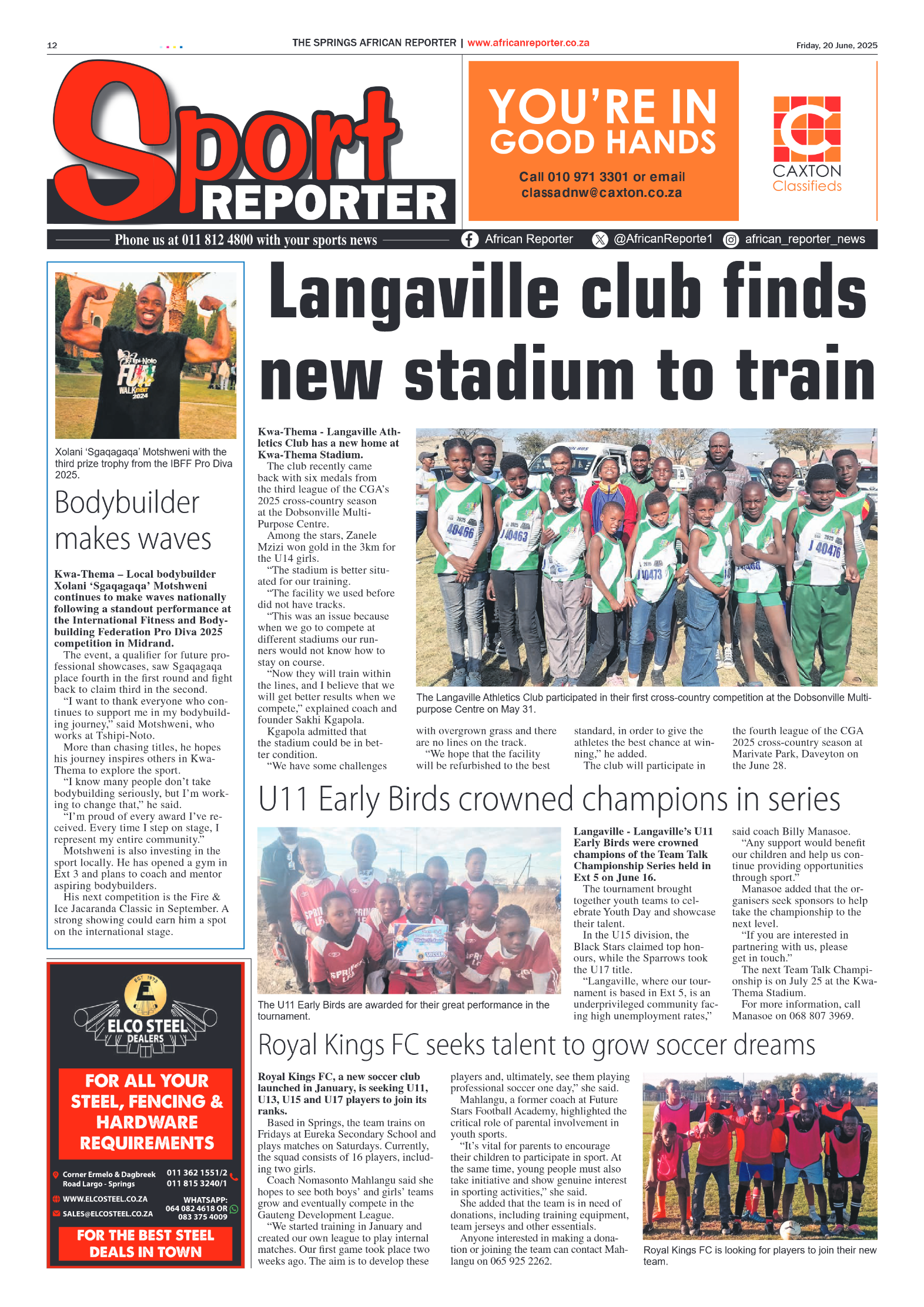 African Reporter 20 June 2025 page 12