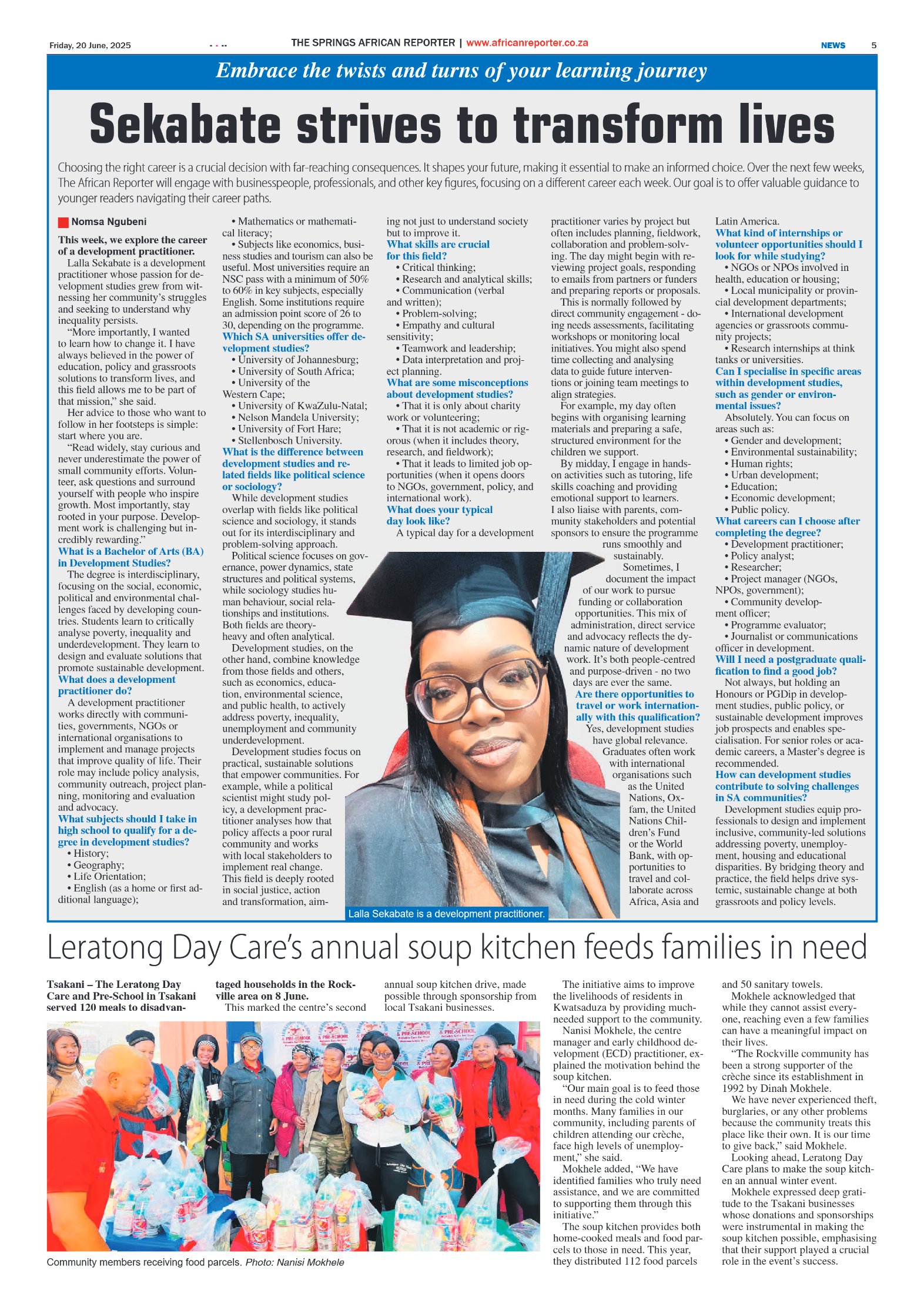 African Reporter 20 June 2025 page 5