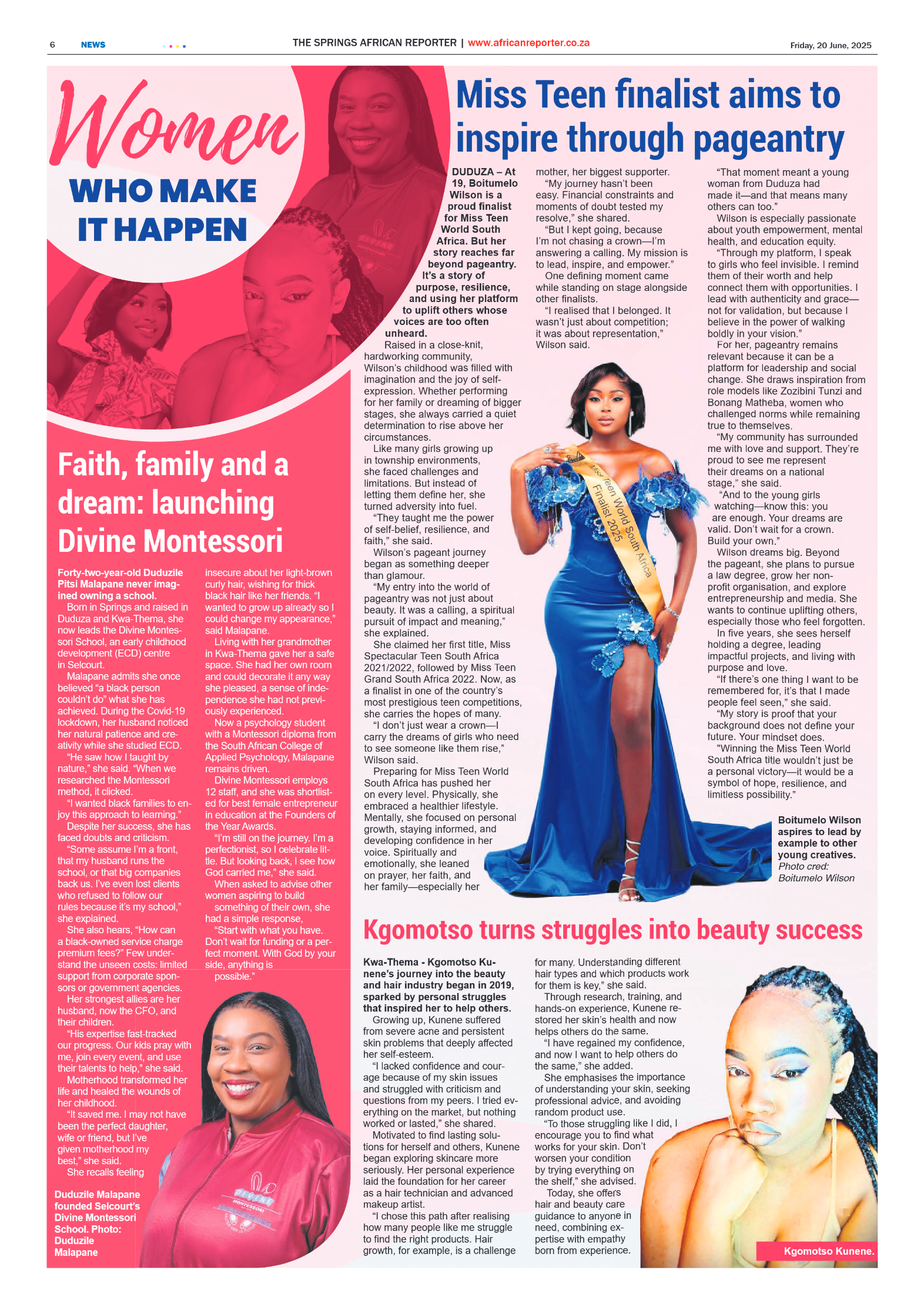 African Reporter 20 June 2025 page 6