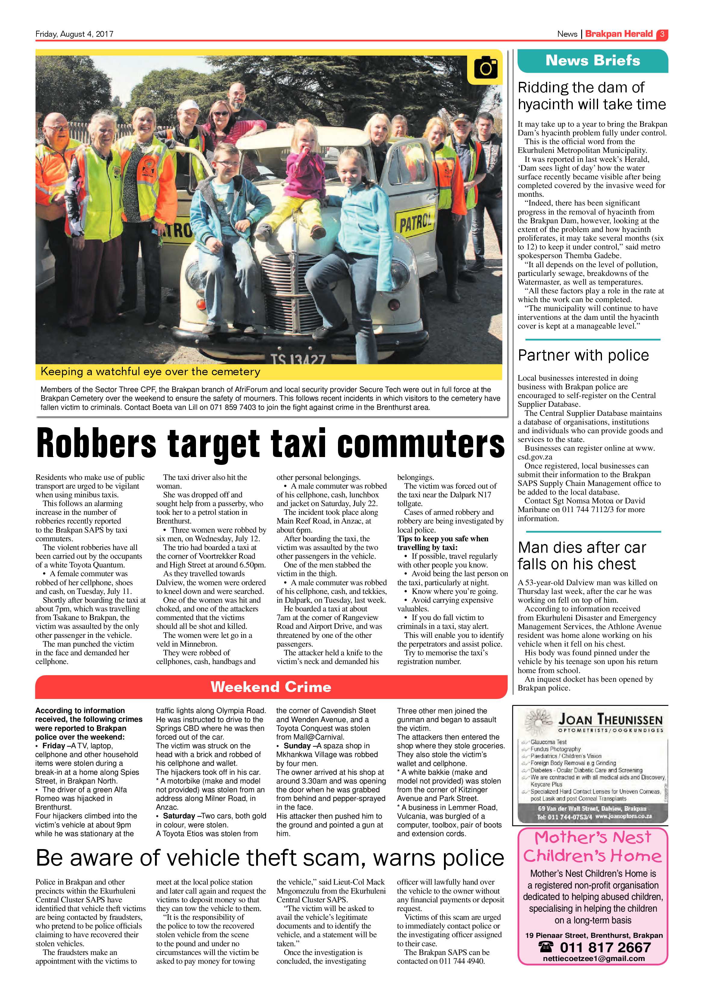 Brakpan Herald 04 August 2017 page 3