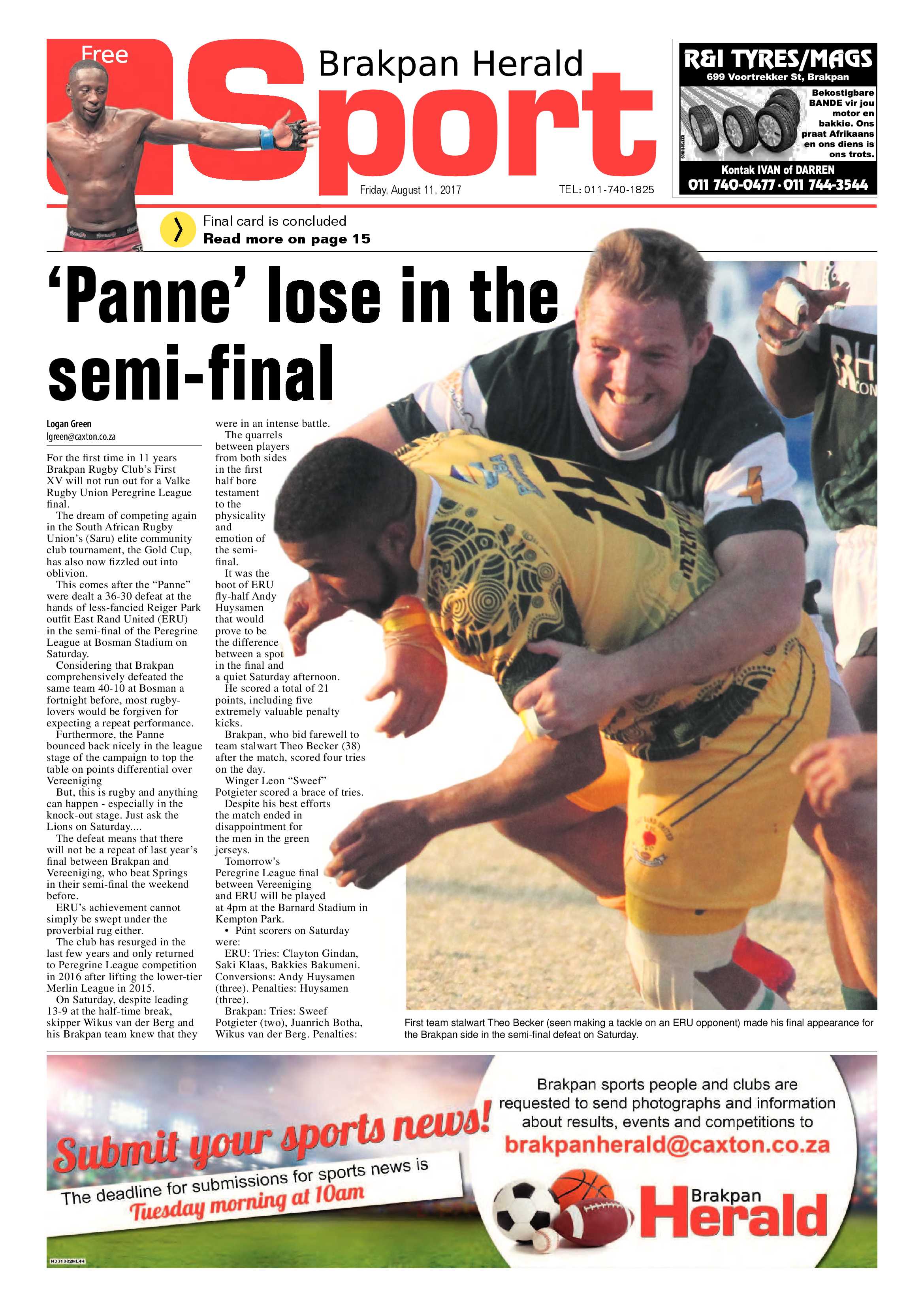Brakpan Herald 11 August 2017 page 16