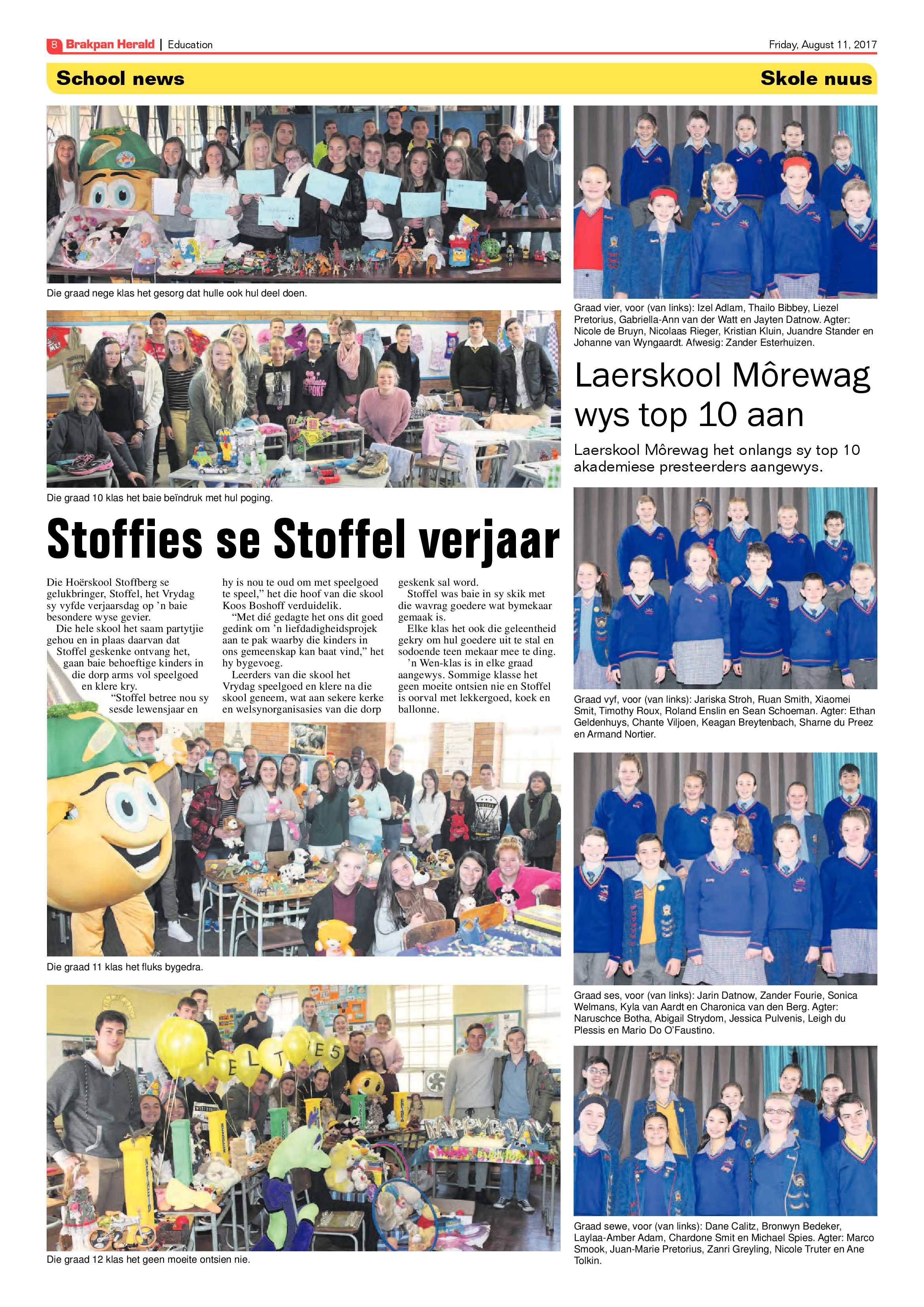 Brakpan Herald 11 August 2017 page 8