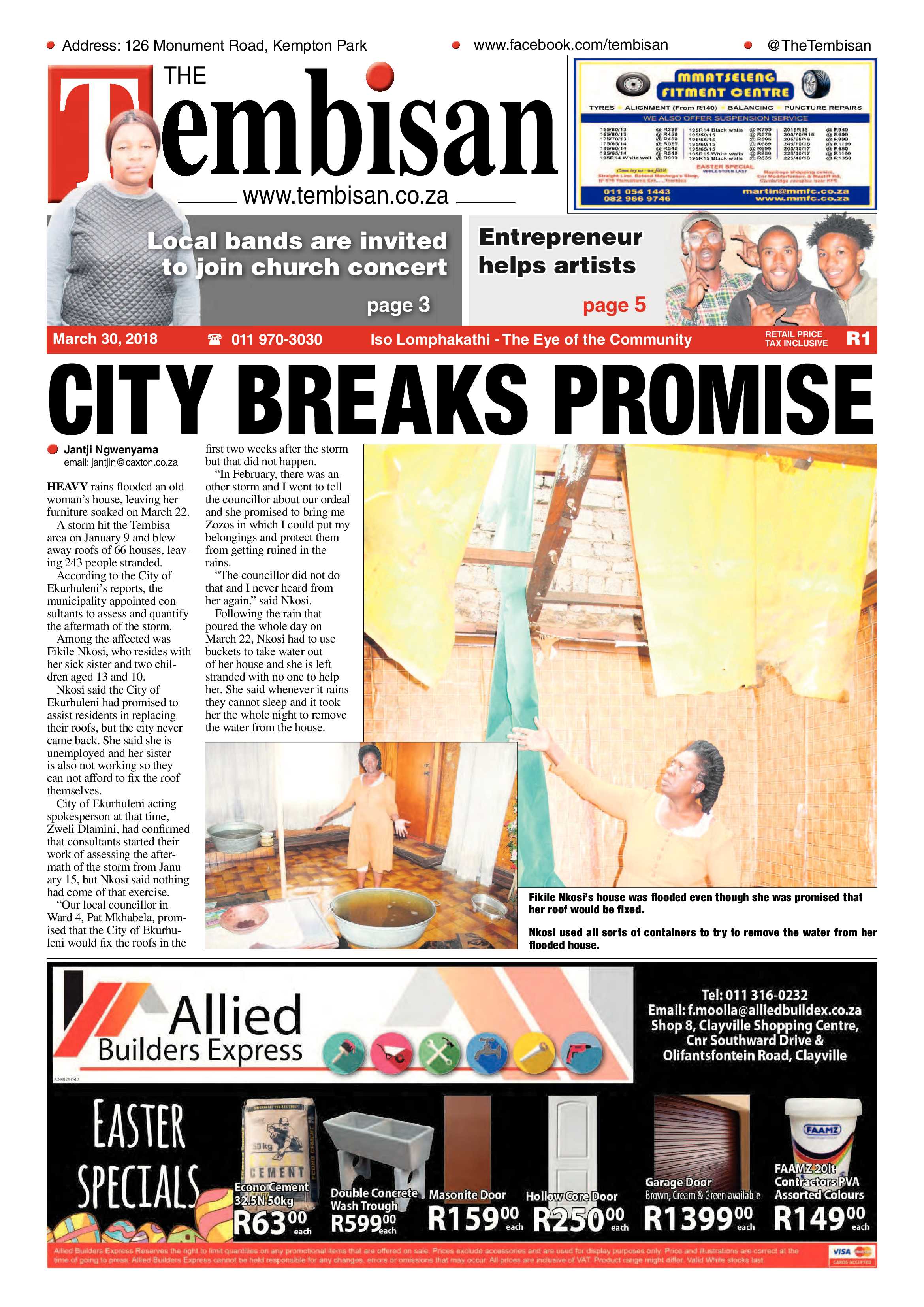 Tembisan 02 April 2018 page 1