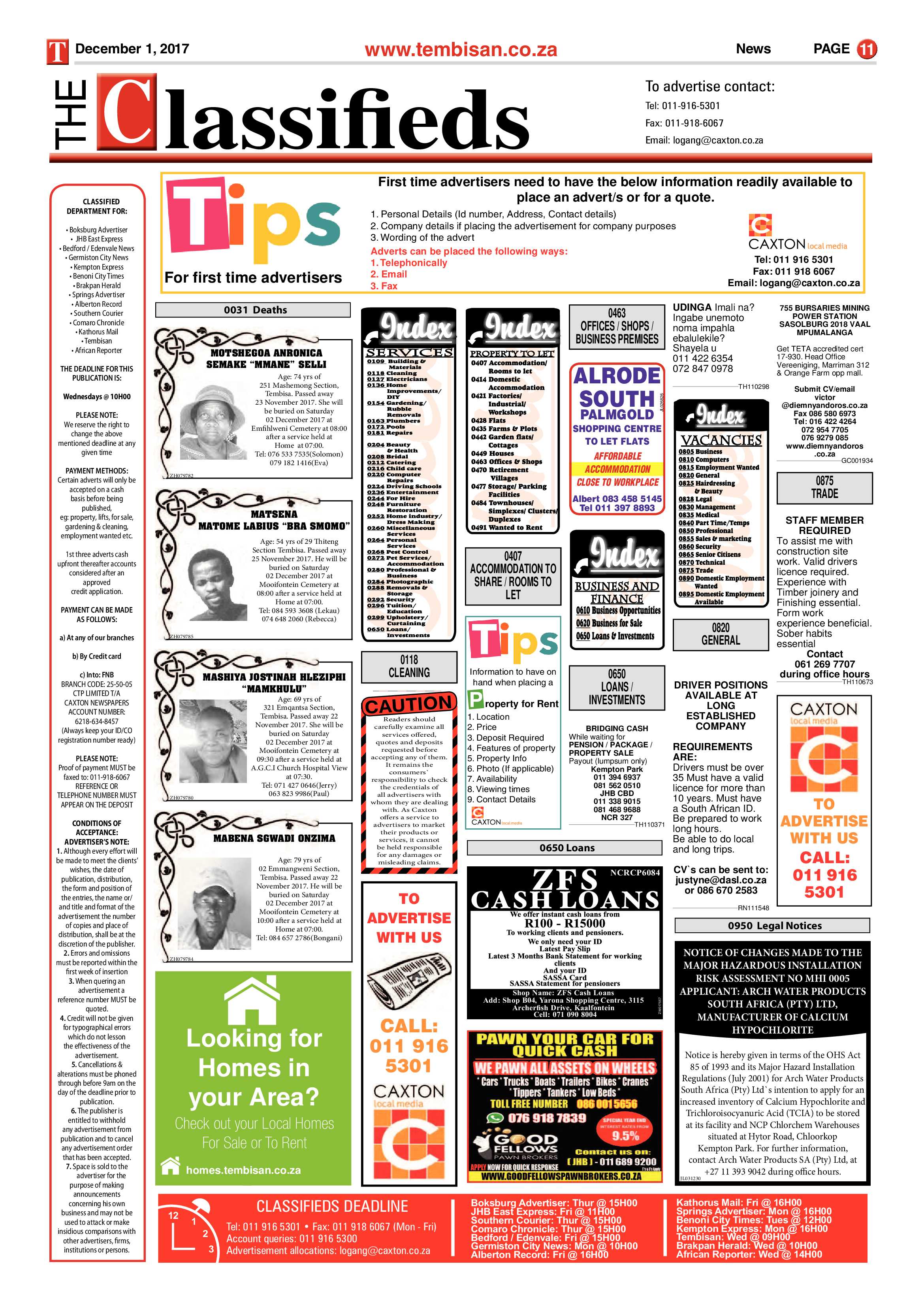 Tembisan 04 December 2017 page 11