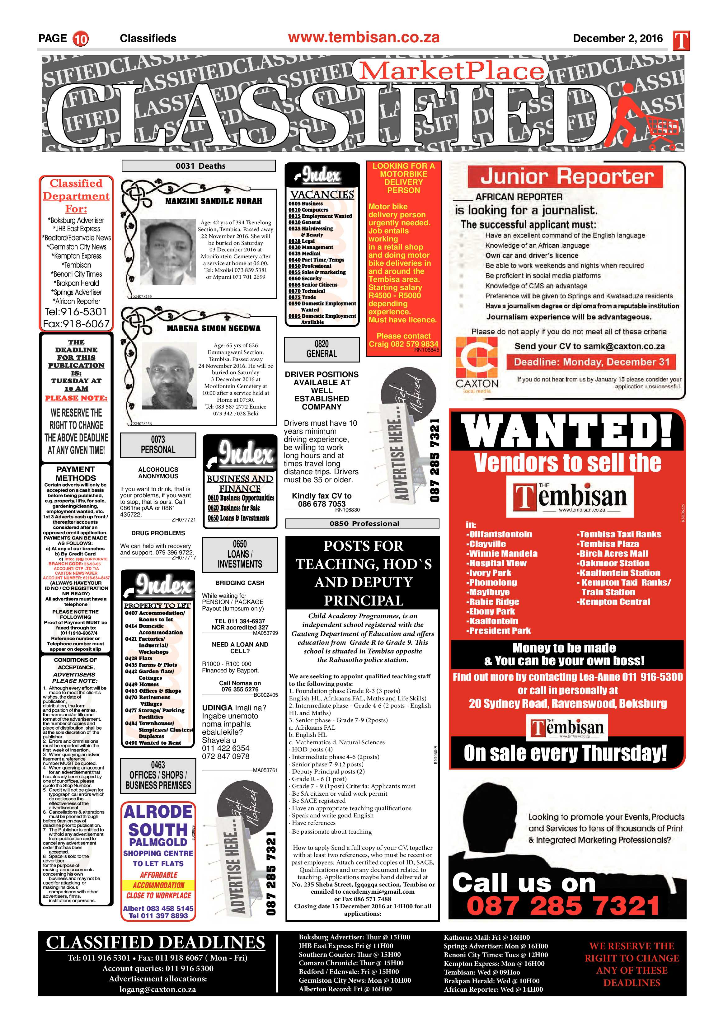 Tembisan 05 December 2016 page 10