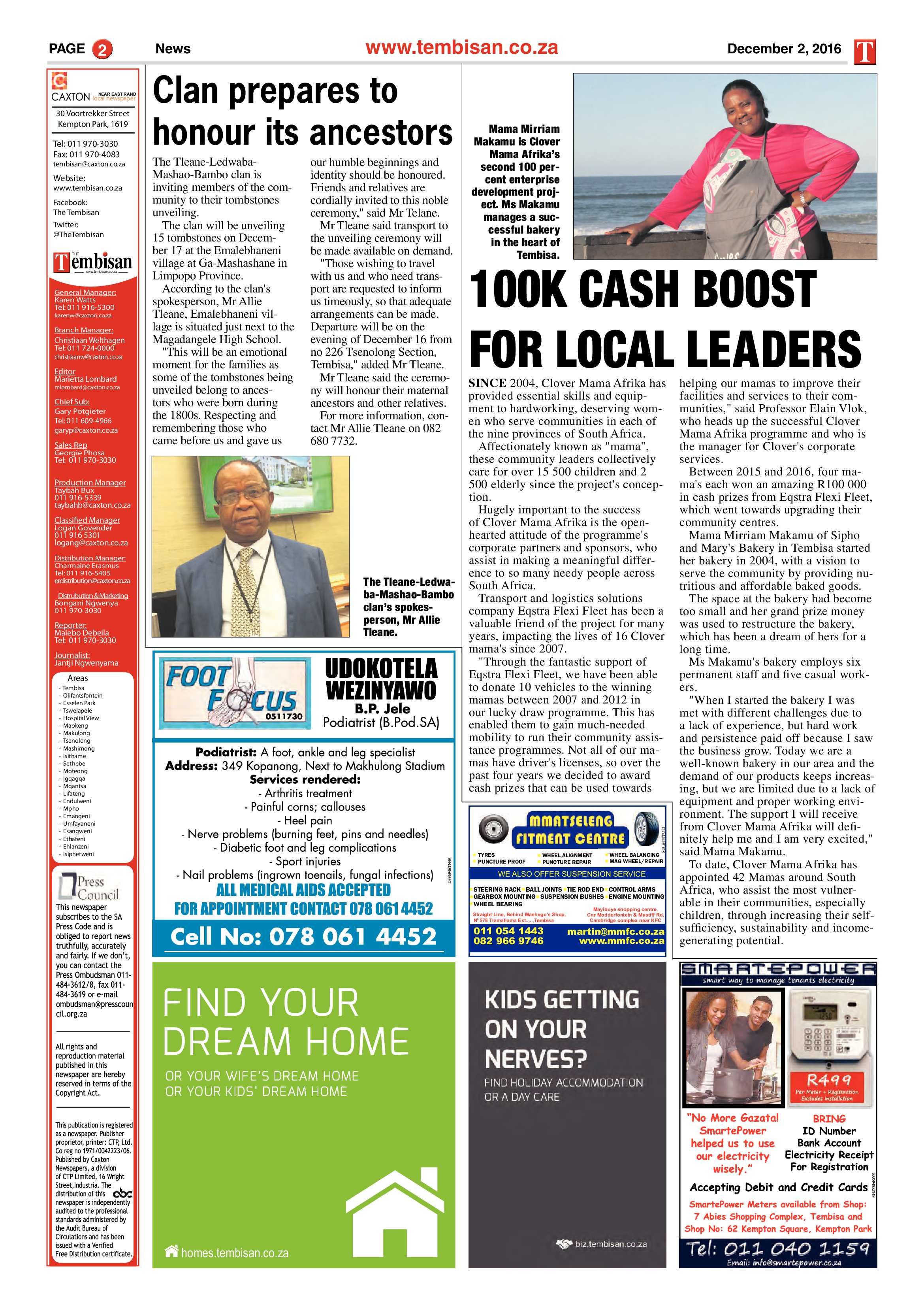 Tembisan 05 December 2016 page 2