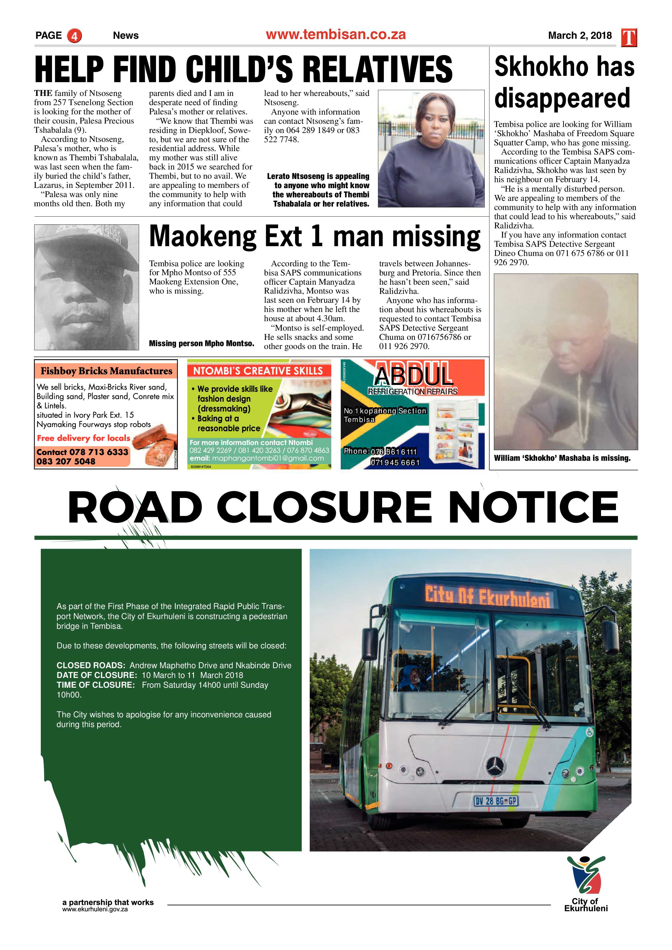 Tembisan 05 March 2018 page 4