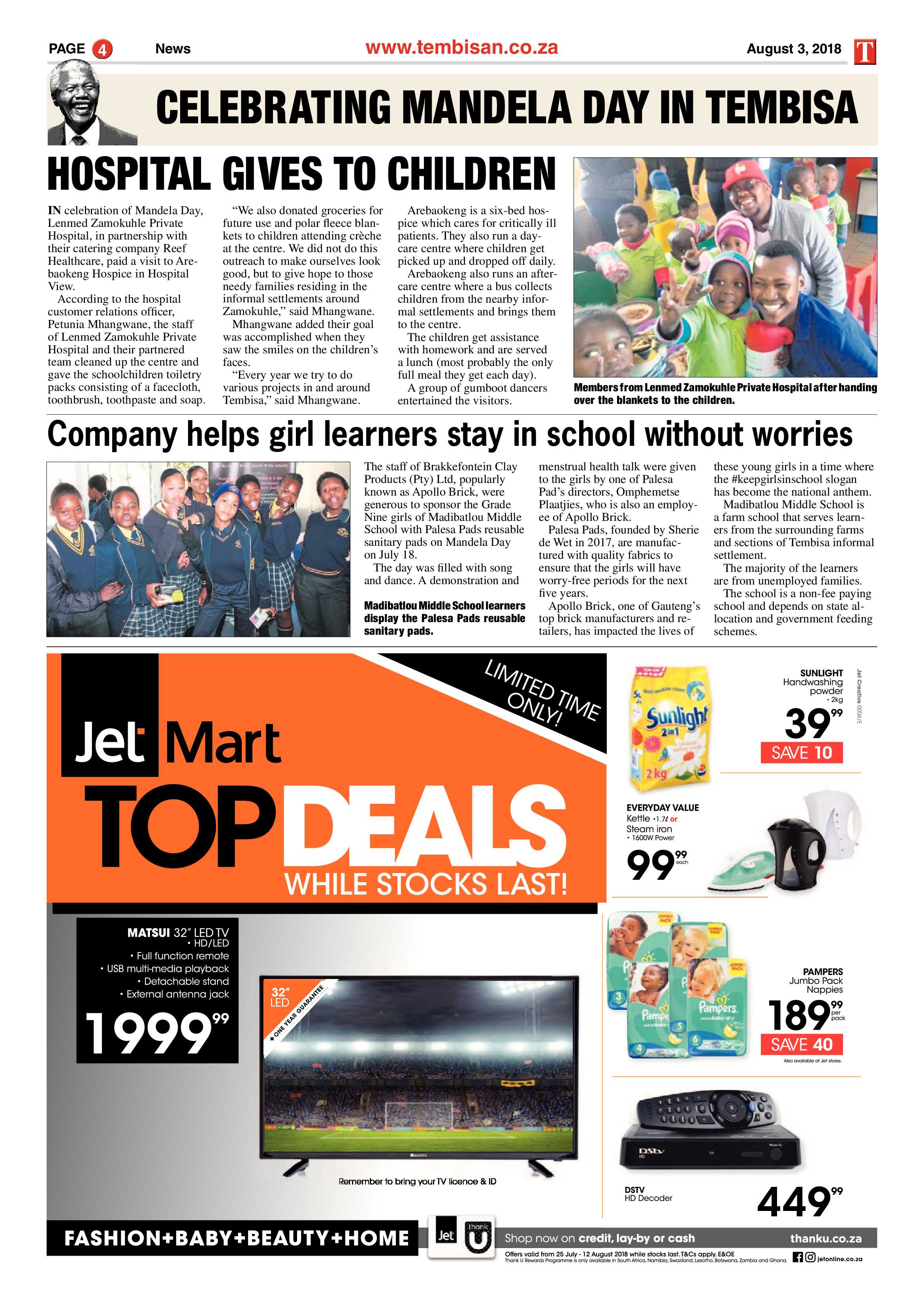 The Tembisan 06 August 2018 page 4