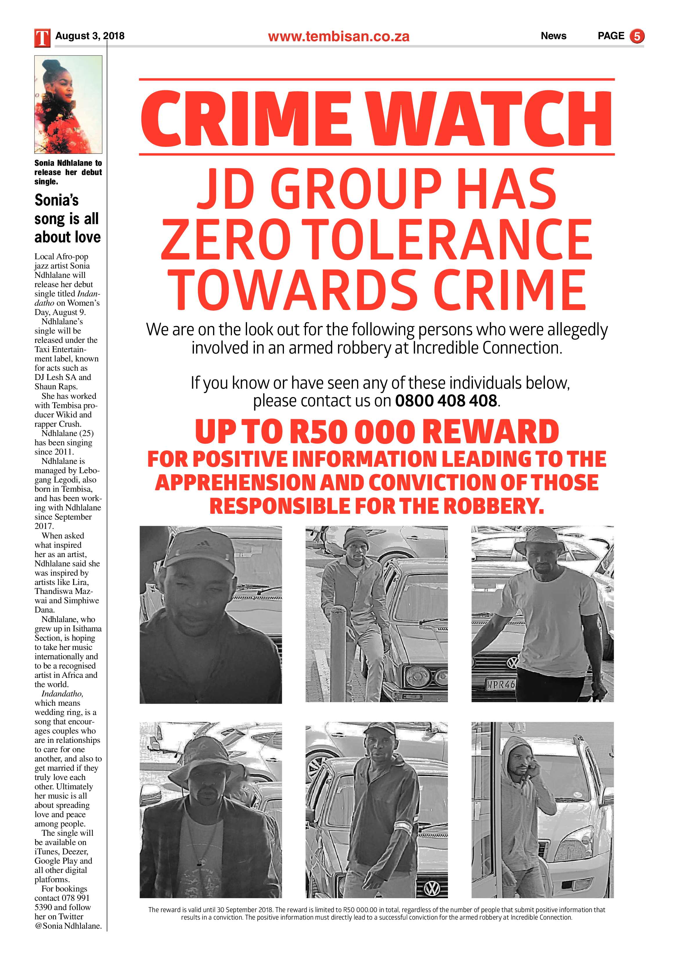 The Tembisan 06 August 2018 page 5