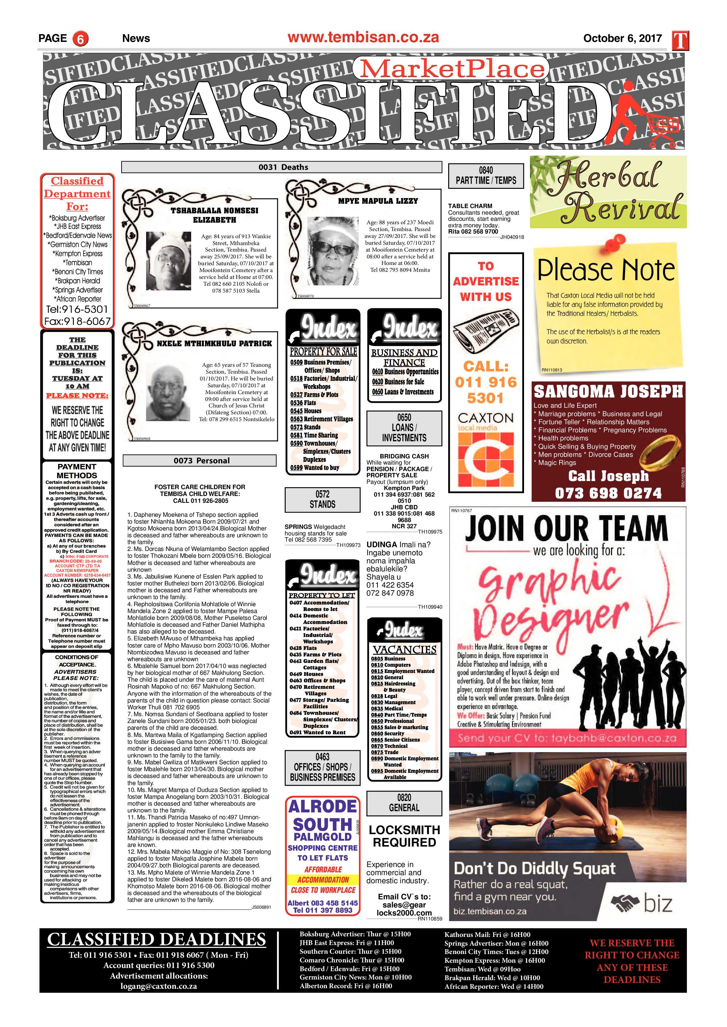 Tembisan 09 October 2017 page 6