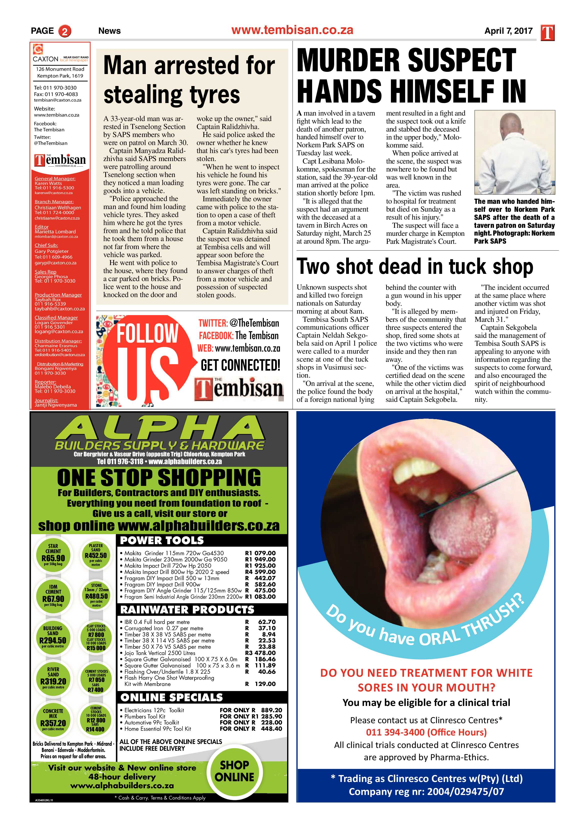 Tembisan 10 April 2017 page 2