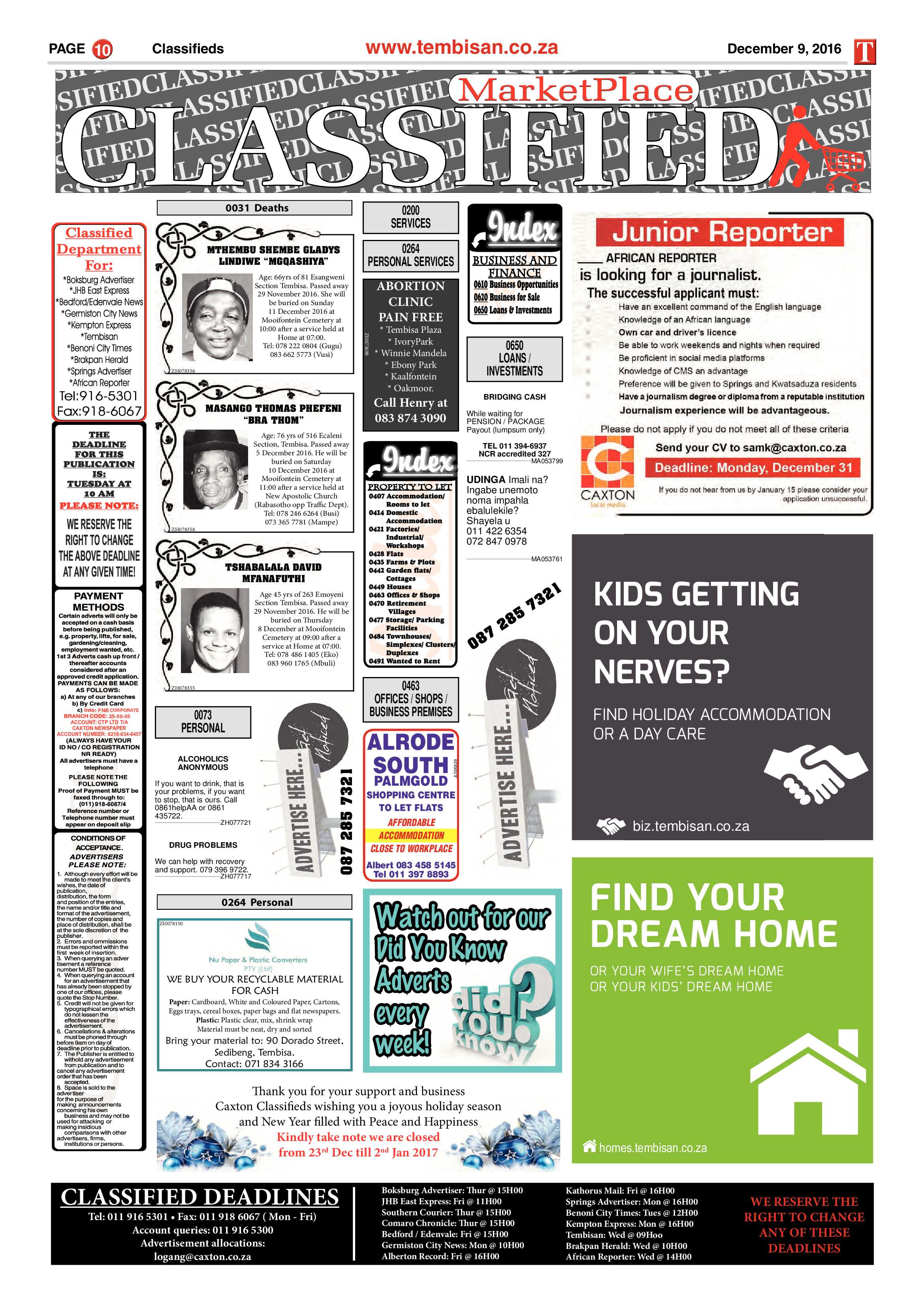 Tembisan 12 December 2016 page 10