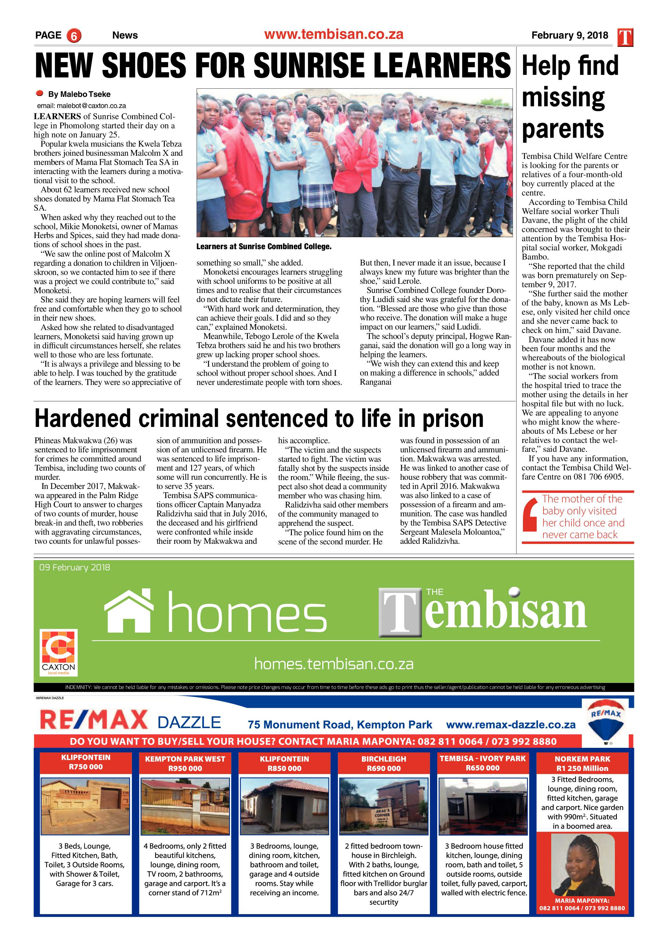 Tembisan 12 February 2018 page 6