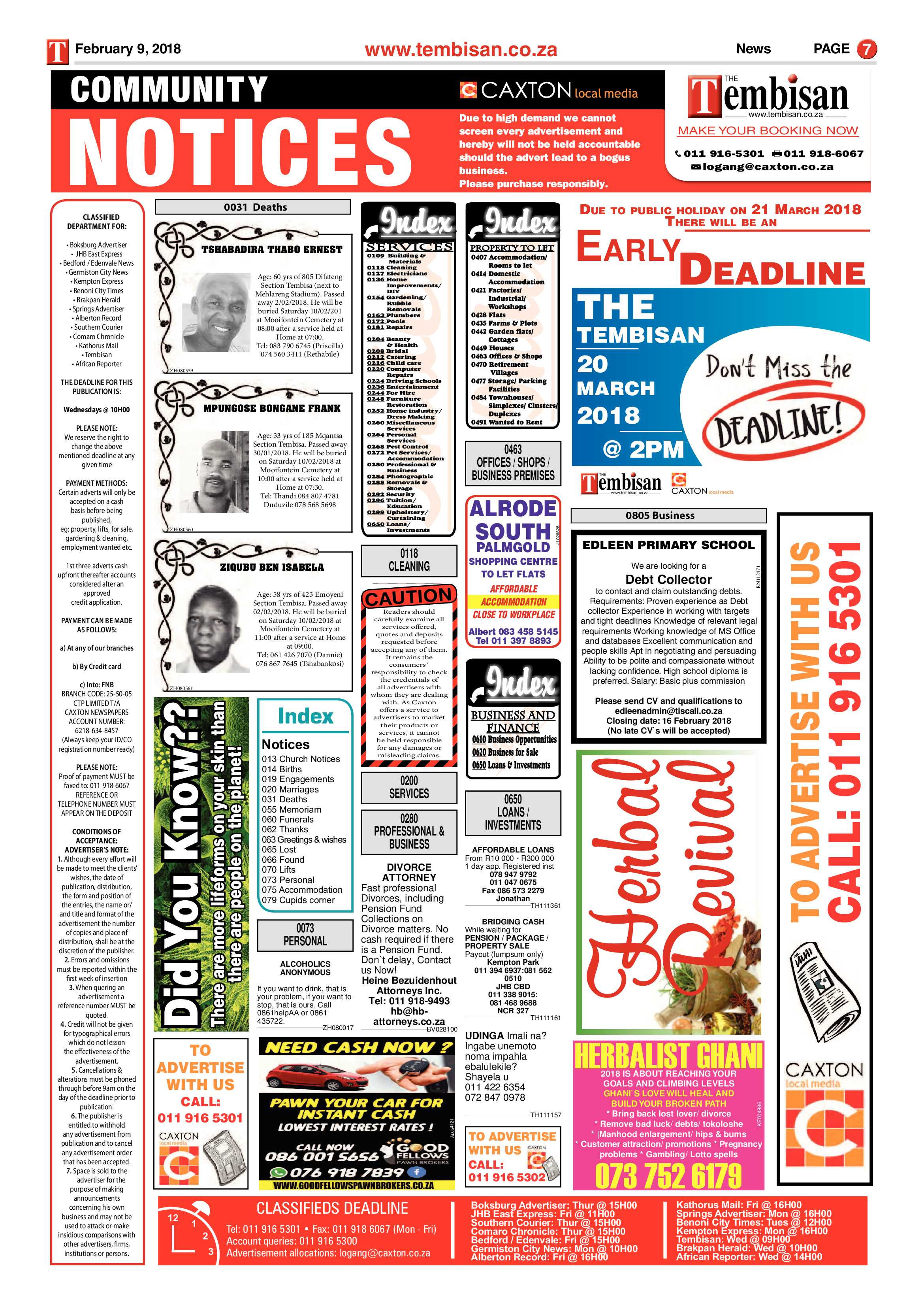 Tembisan 12 February 2018 page 7