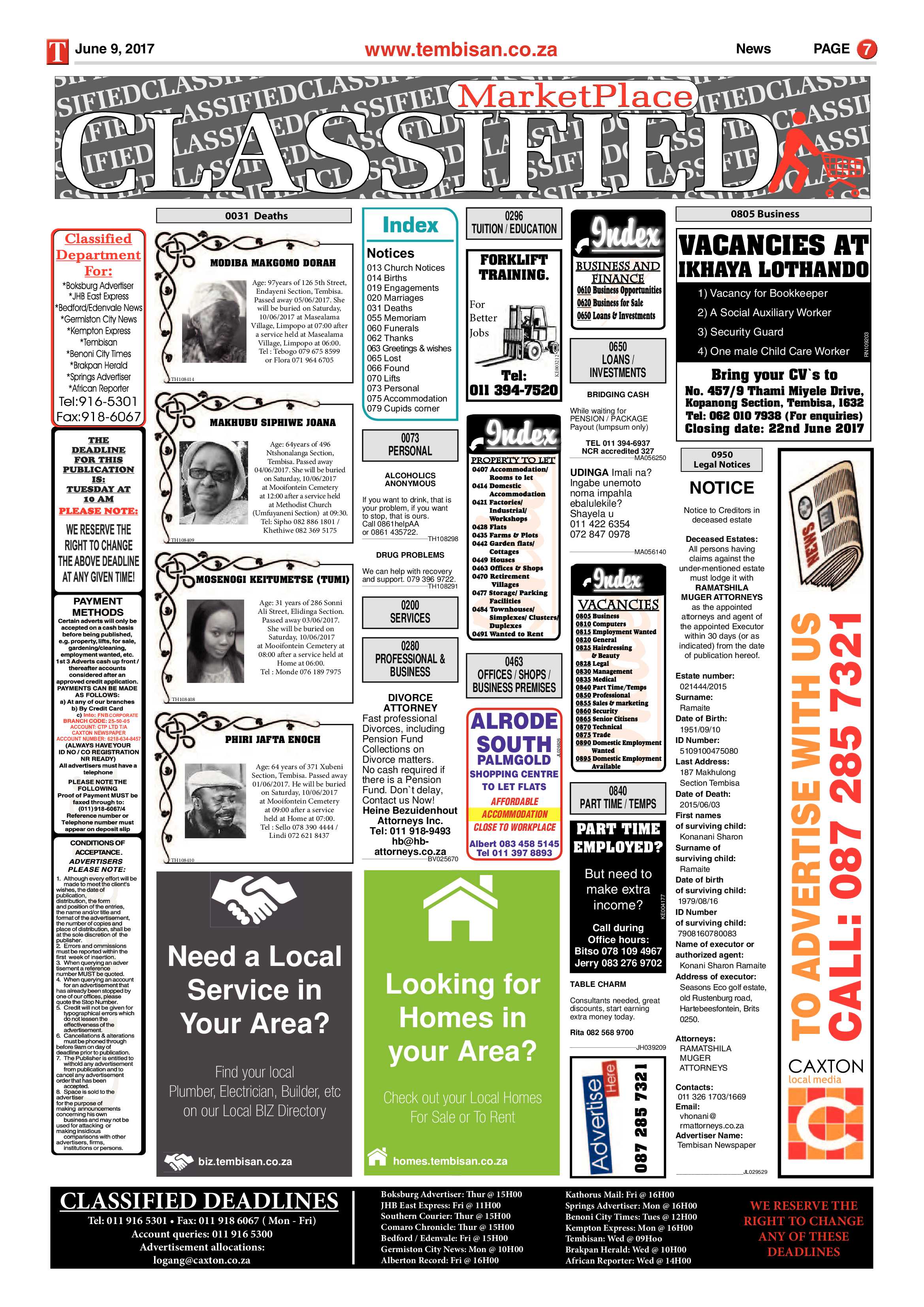 Tembisan 12 June 2017 page 7