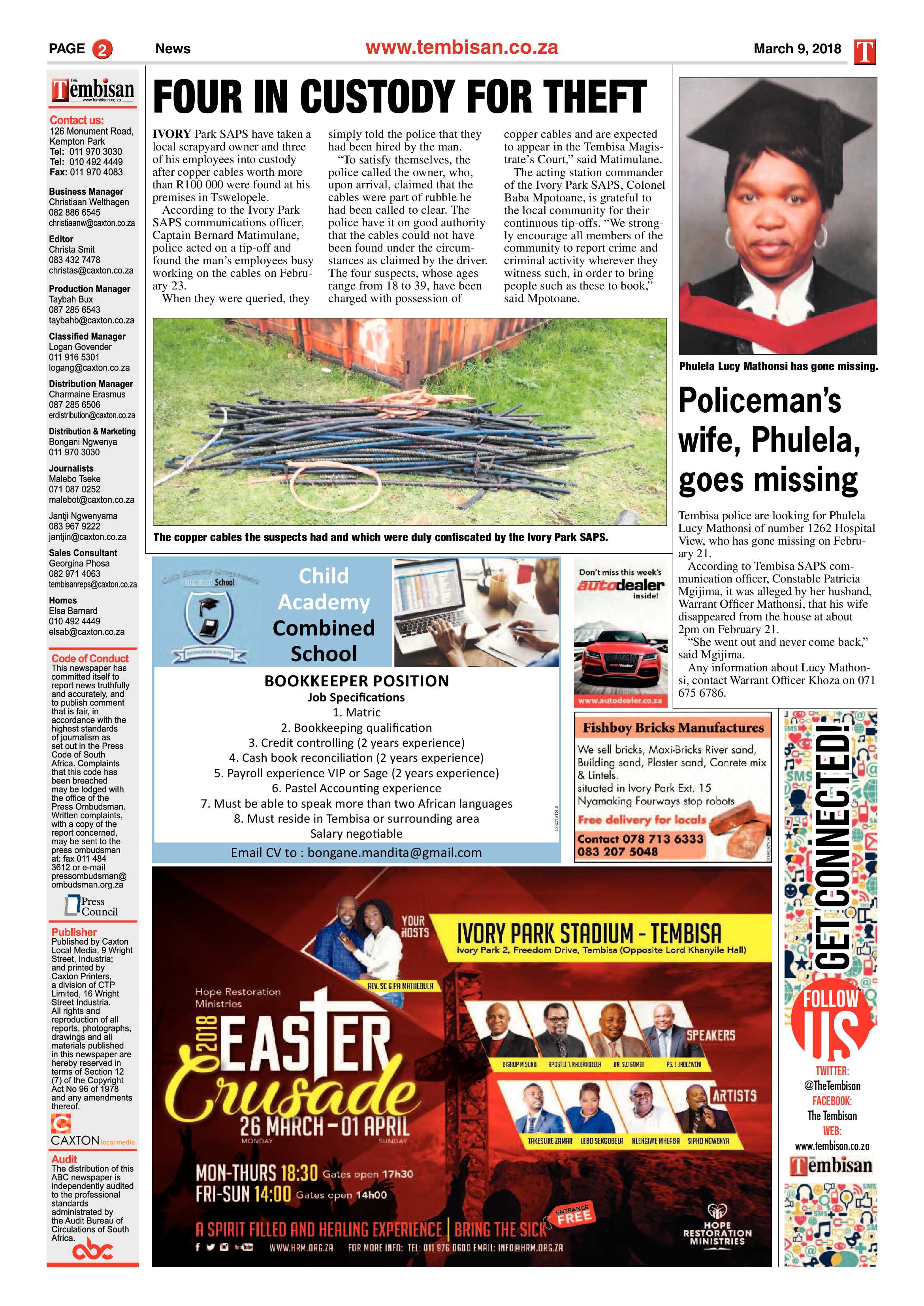 Tembisan 12 March 2018 page 2