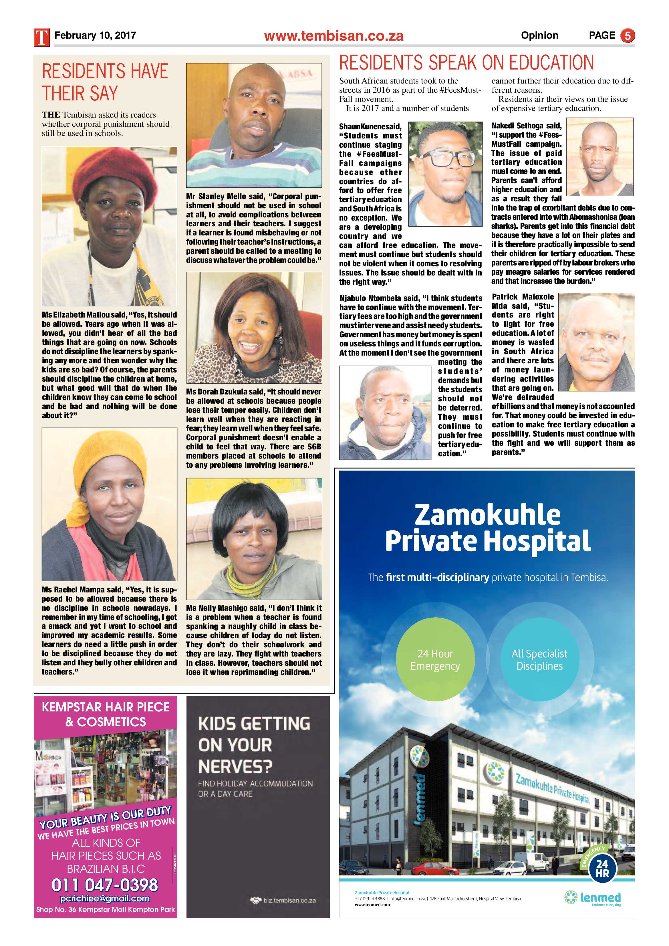Tembisan 13 February 2017 page 5