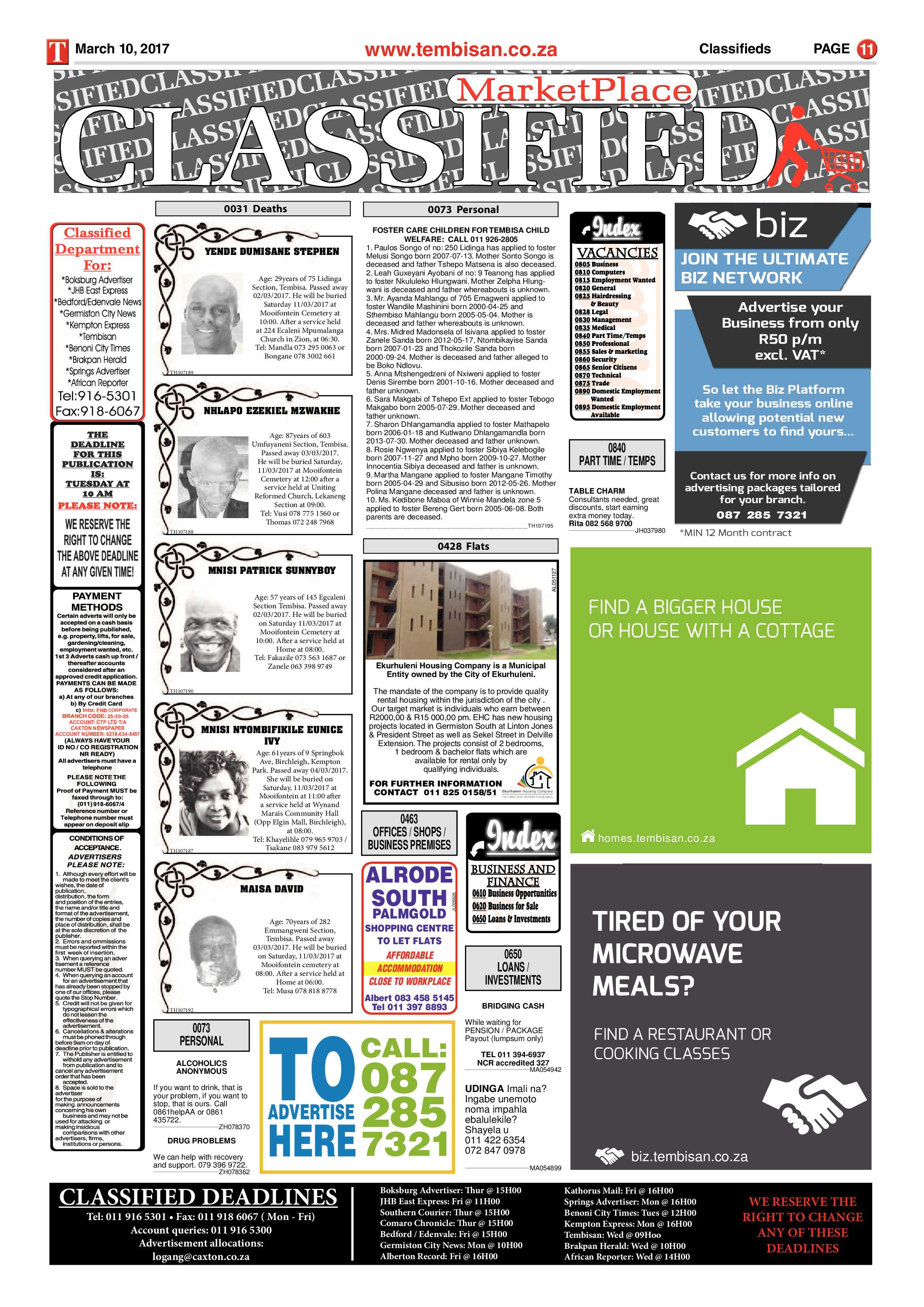 Tembisan 13 March 2017 page 11