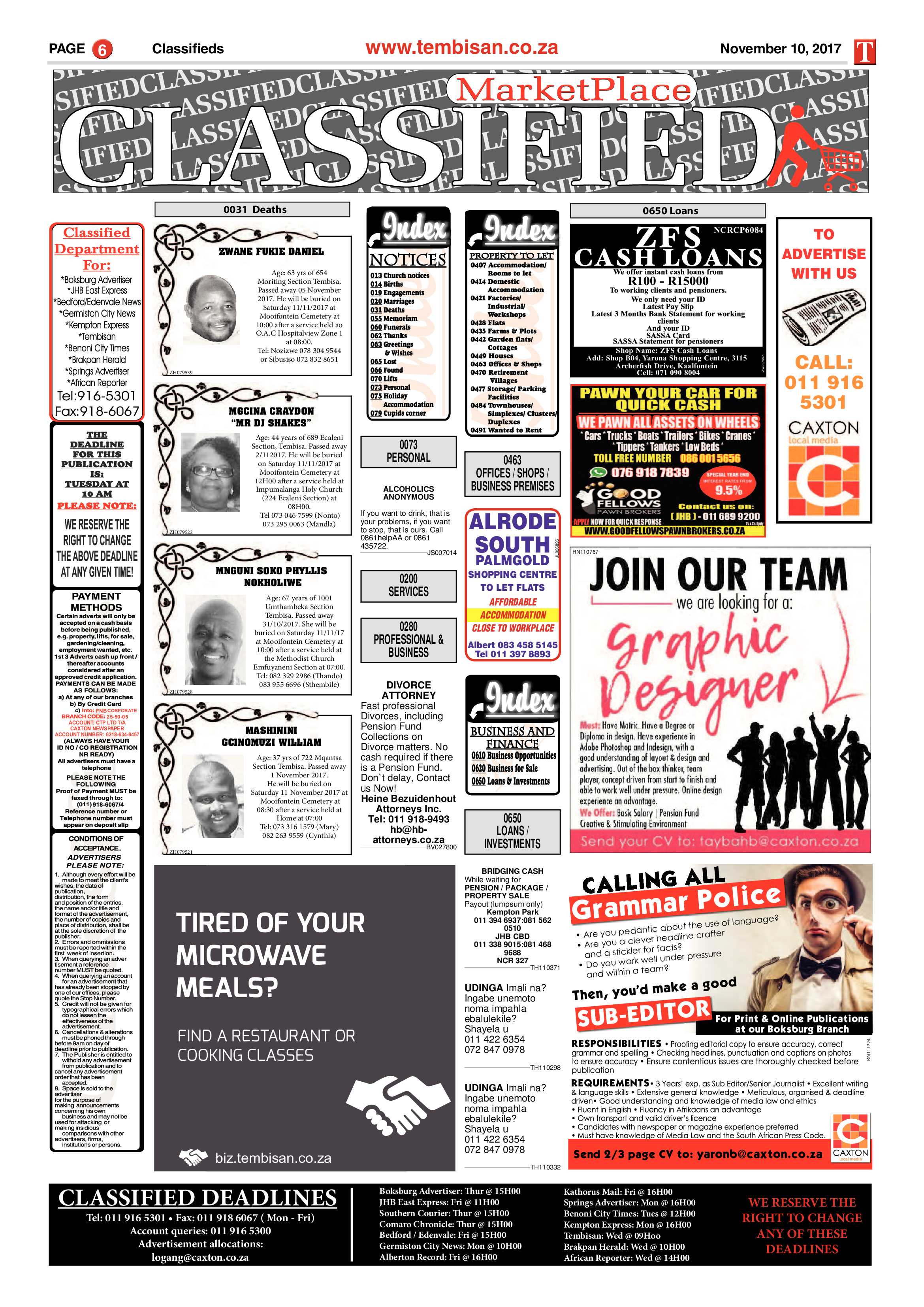 Tembisan 13 November 2017 page 6