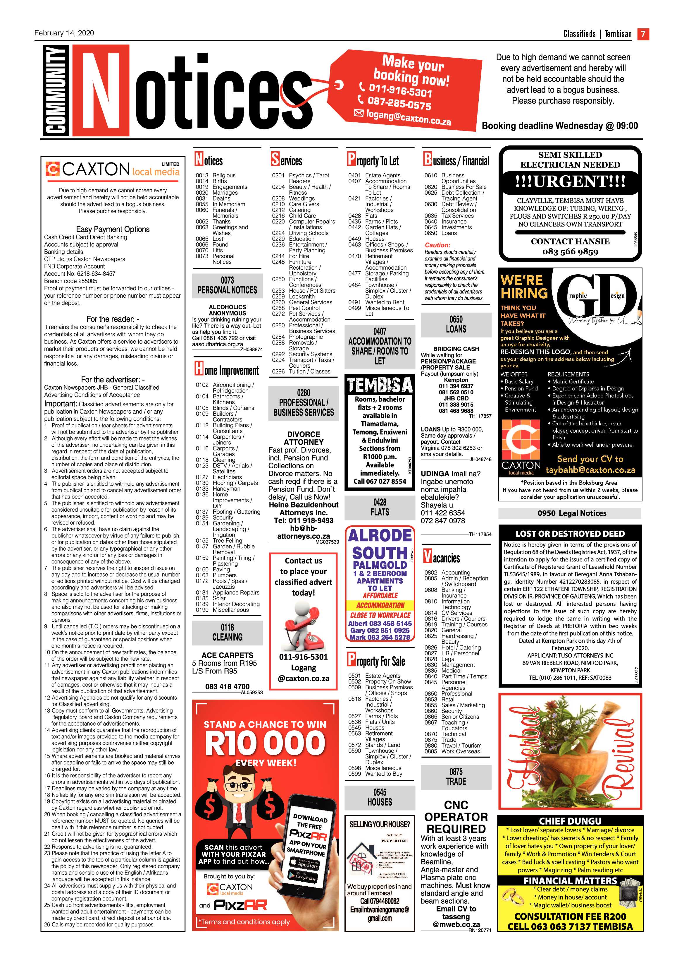 Tembisan 14 February 2020 page 7
