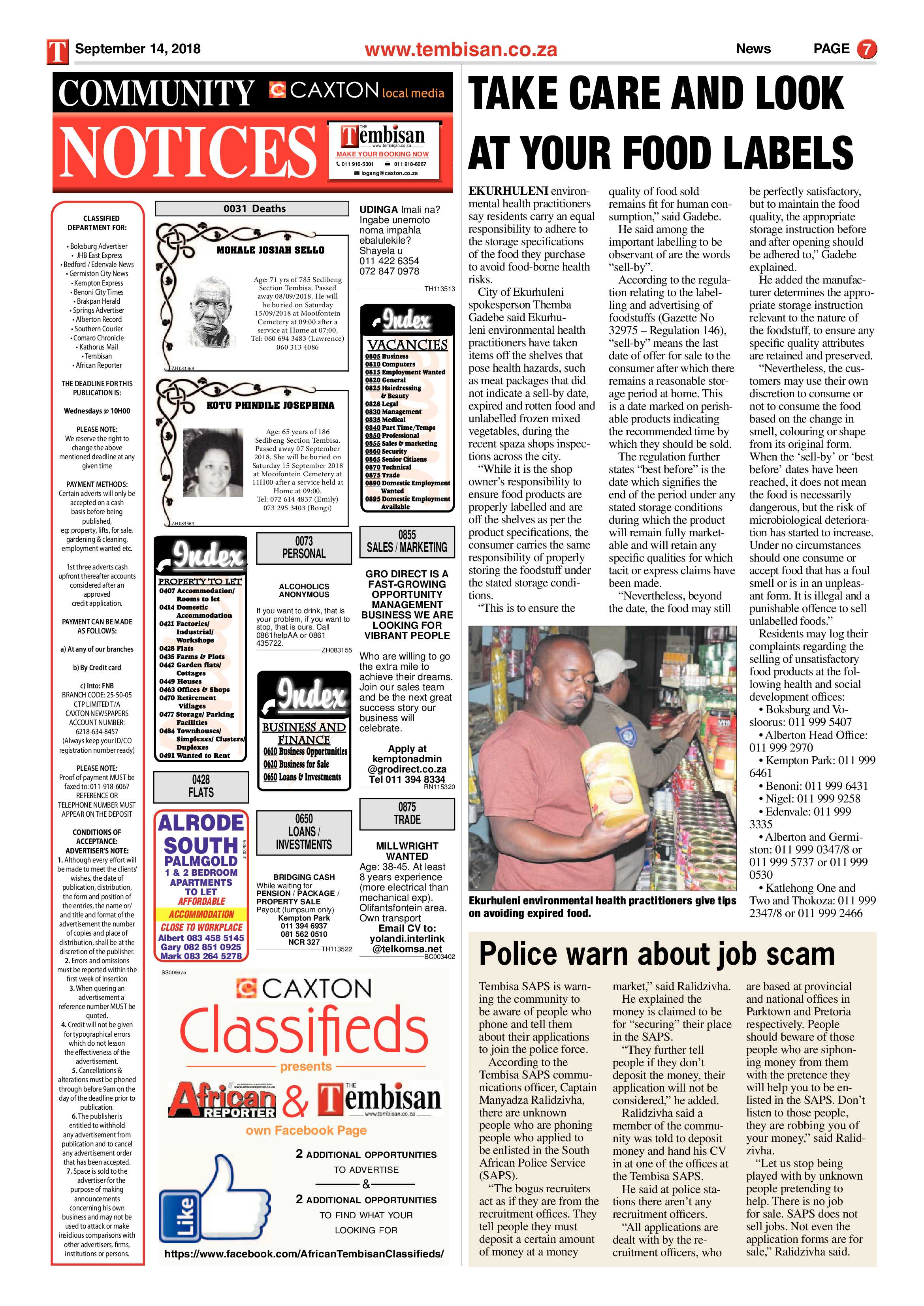 Tembisan 14 September 2018 page 7