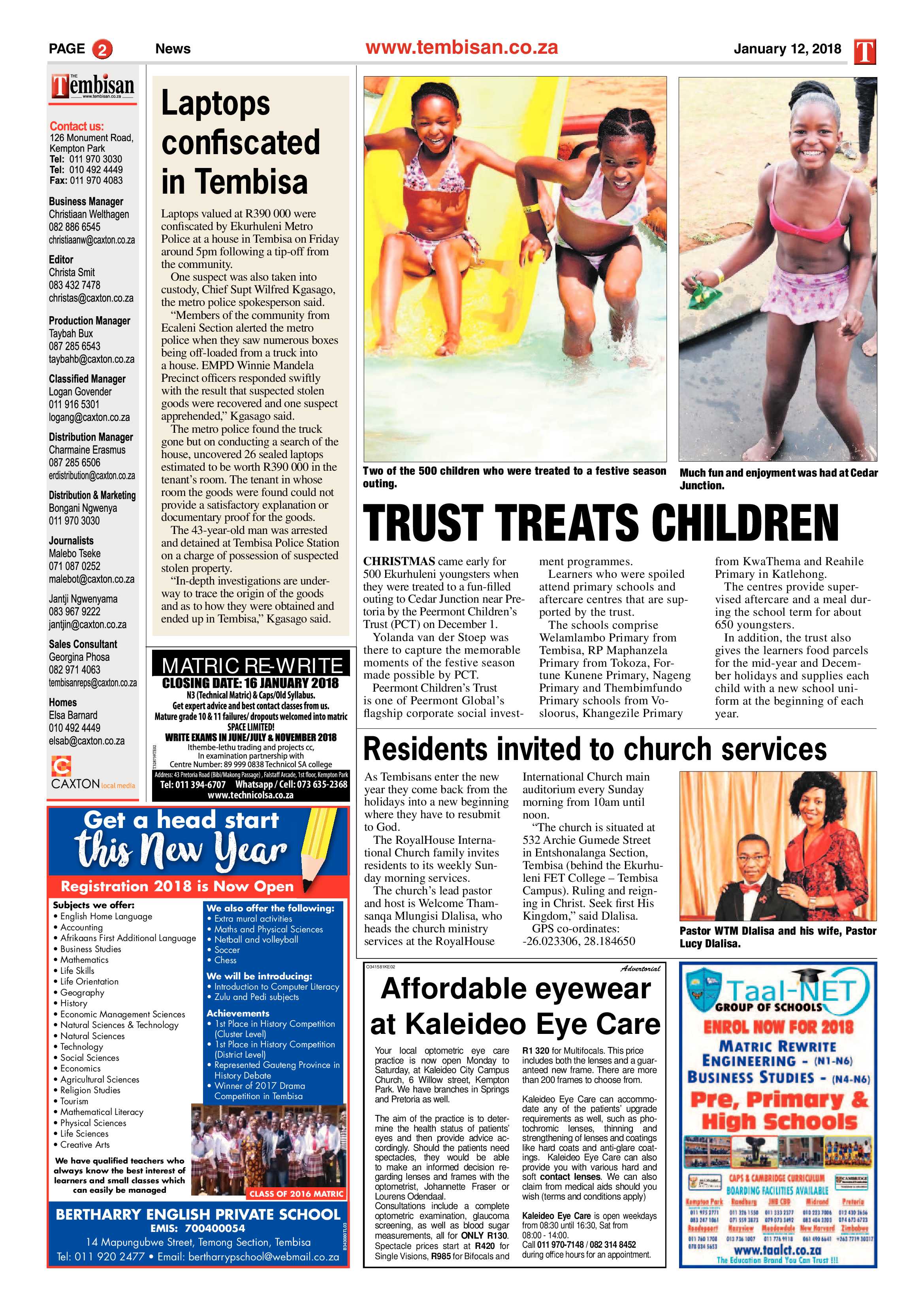 Tembisan 15 January 2018 page 2