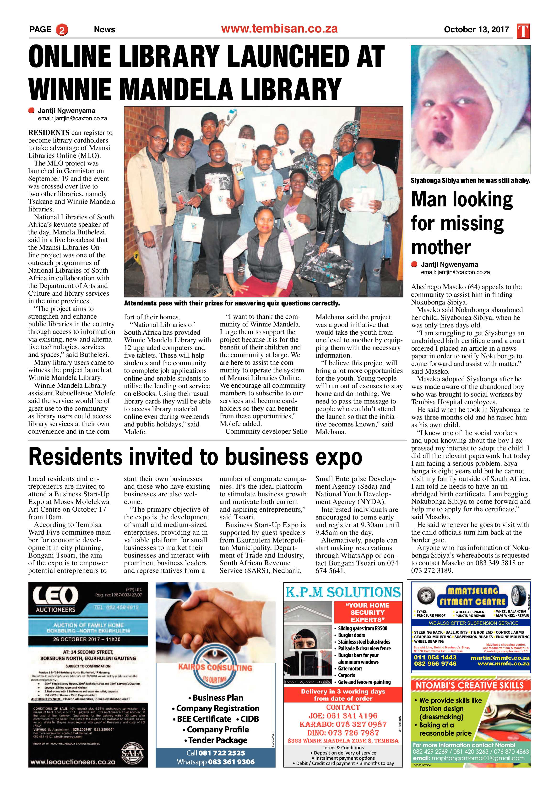 Tembisan 16 October 2017 page 2