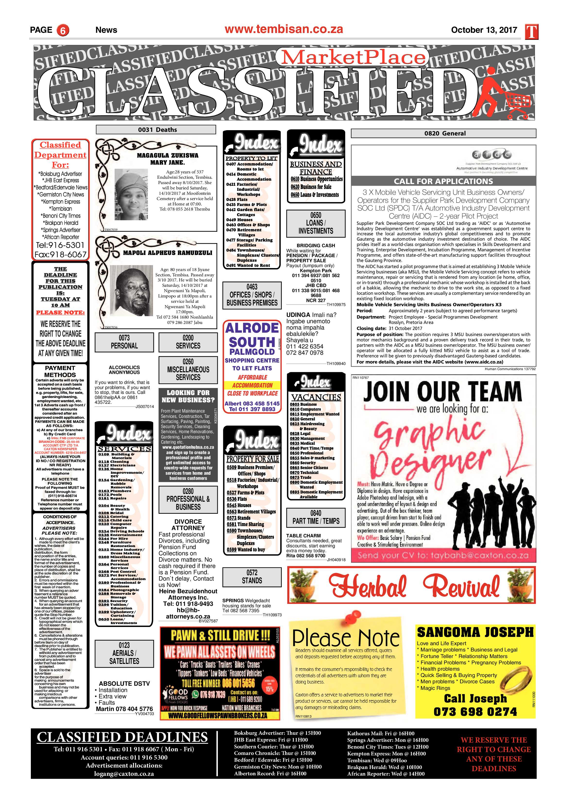 Tembisan 16 October 2017 page 6