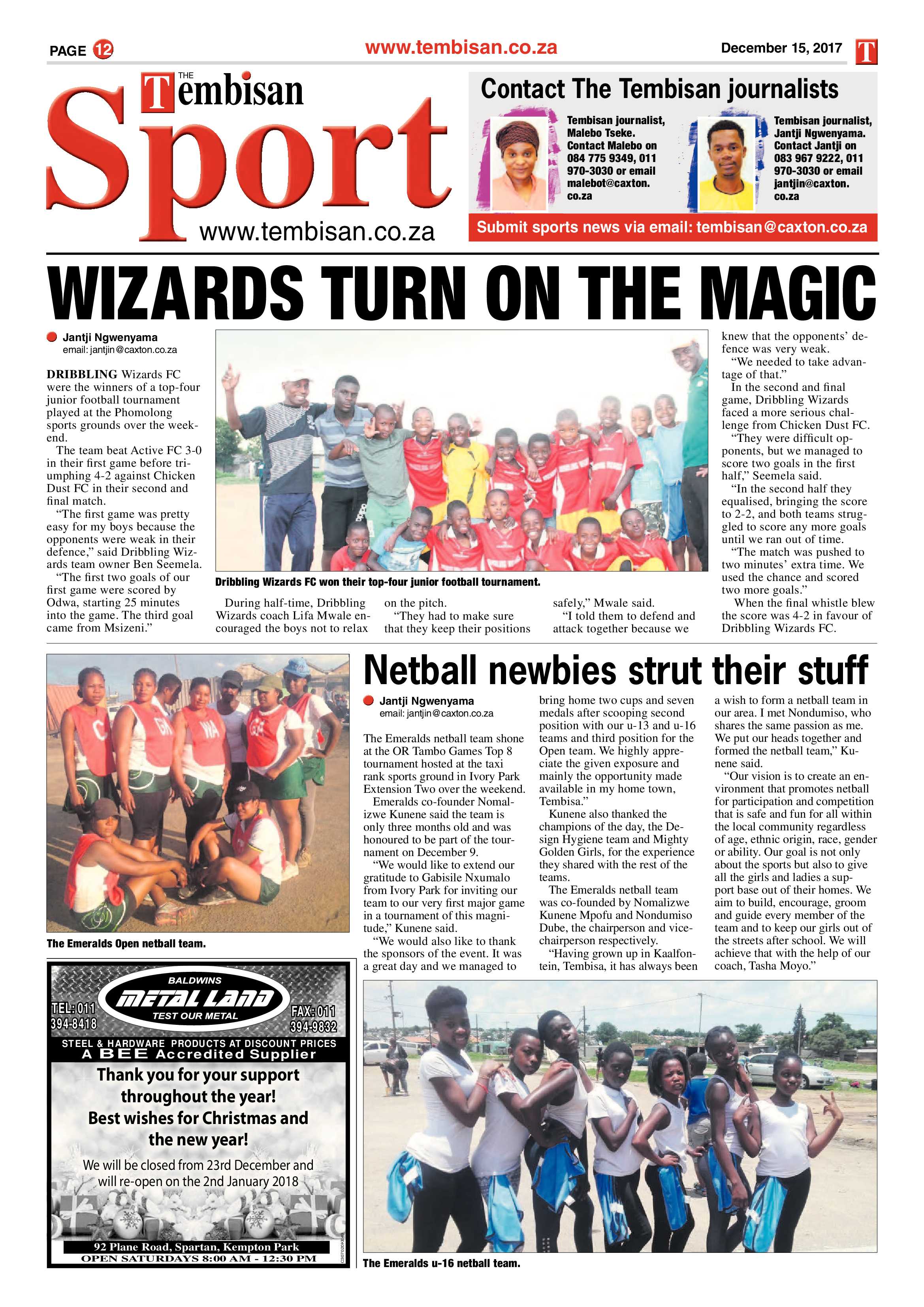 Tembisan 18 December 2017 page 12