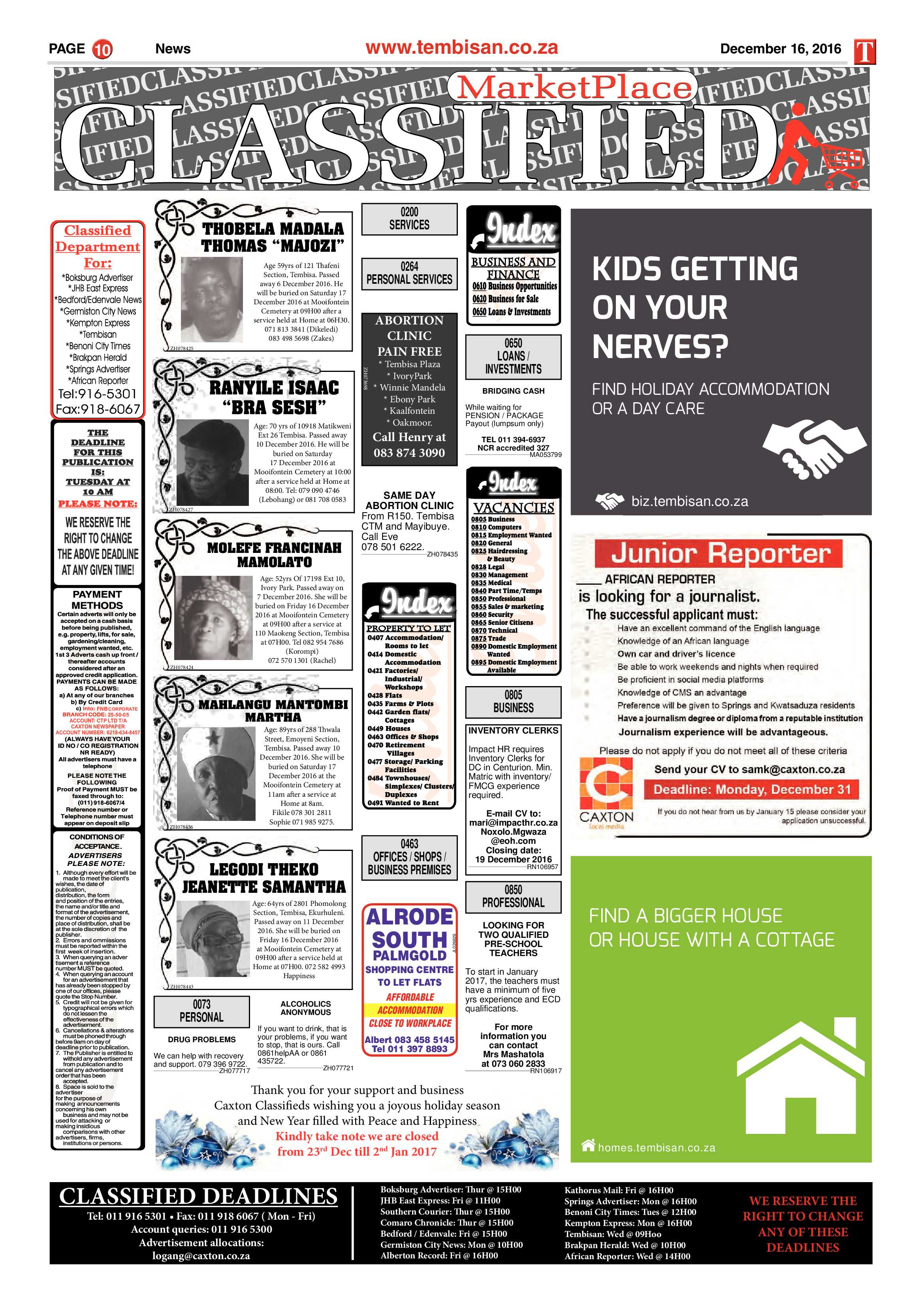 Tembisan 19 December 2016 page 10