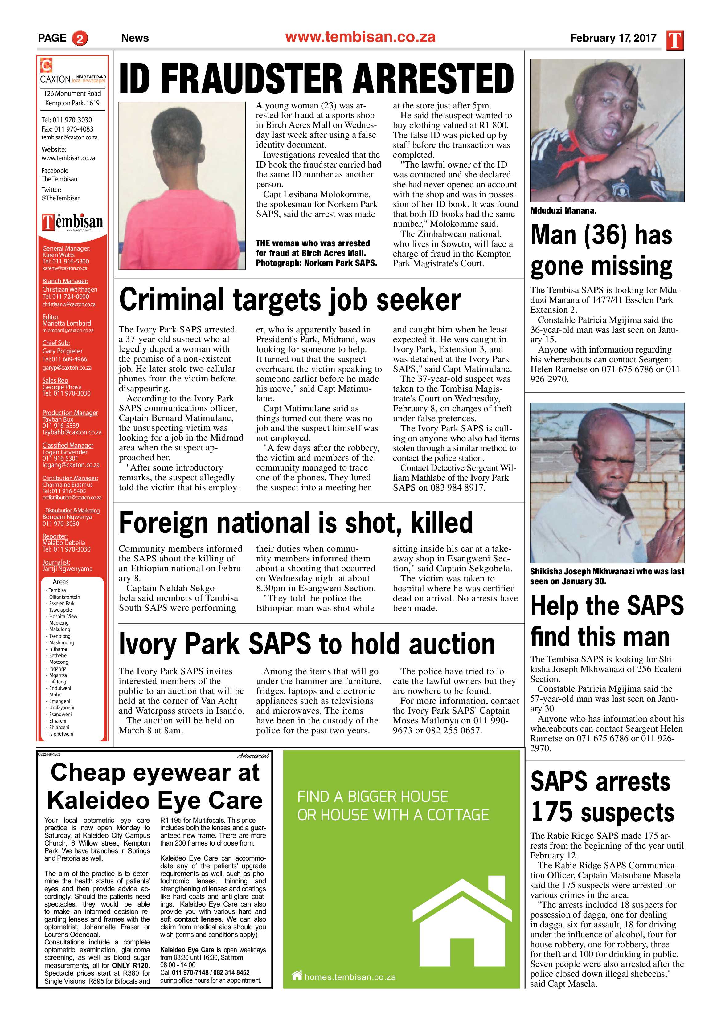 Tembisan 20 February 2017 page 2