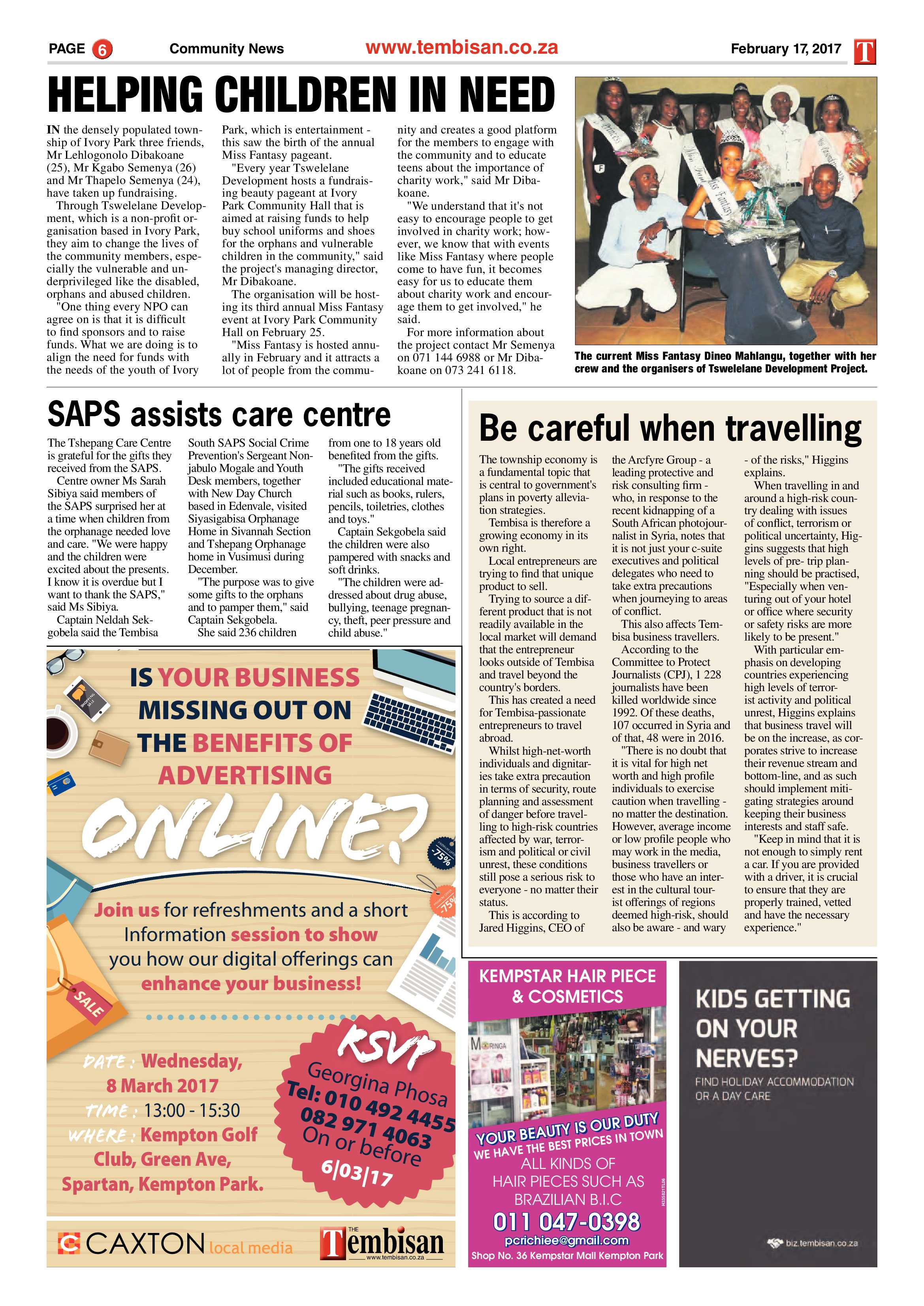 Tembisan 20 February 2017 page 6