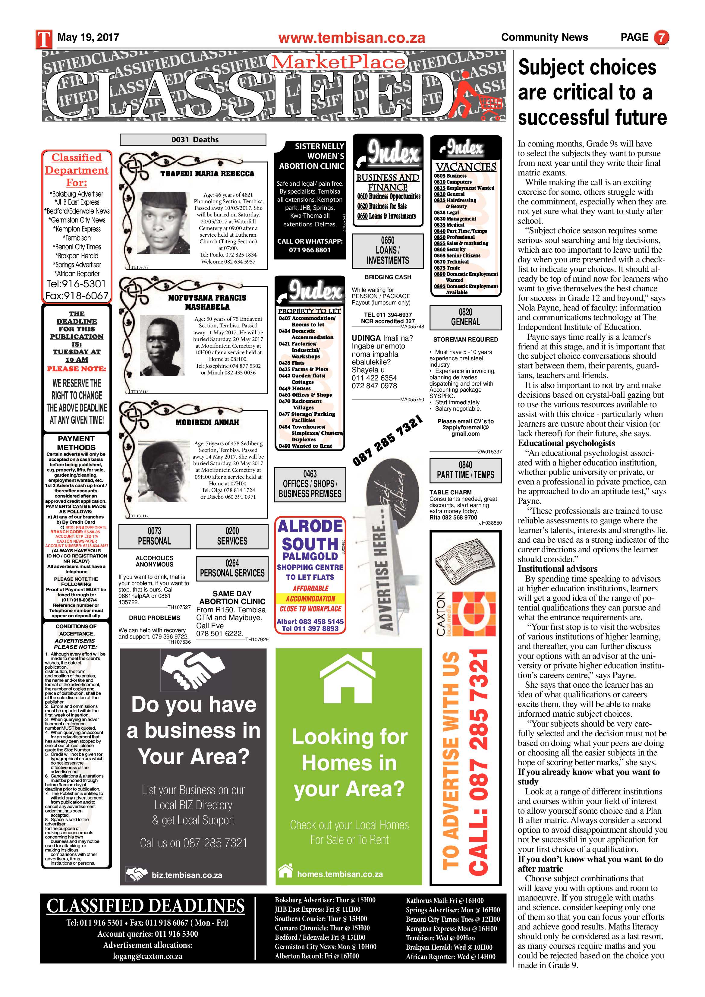 Tembisan 22 May 2017 page 7