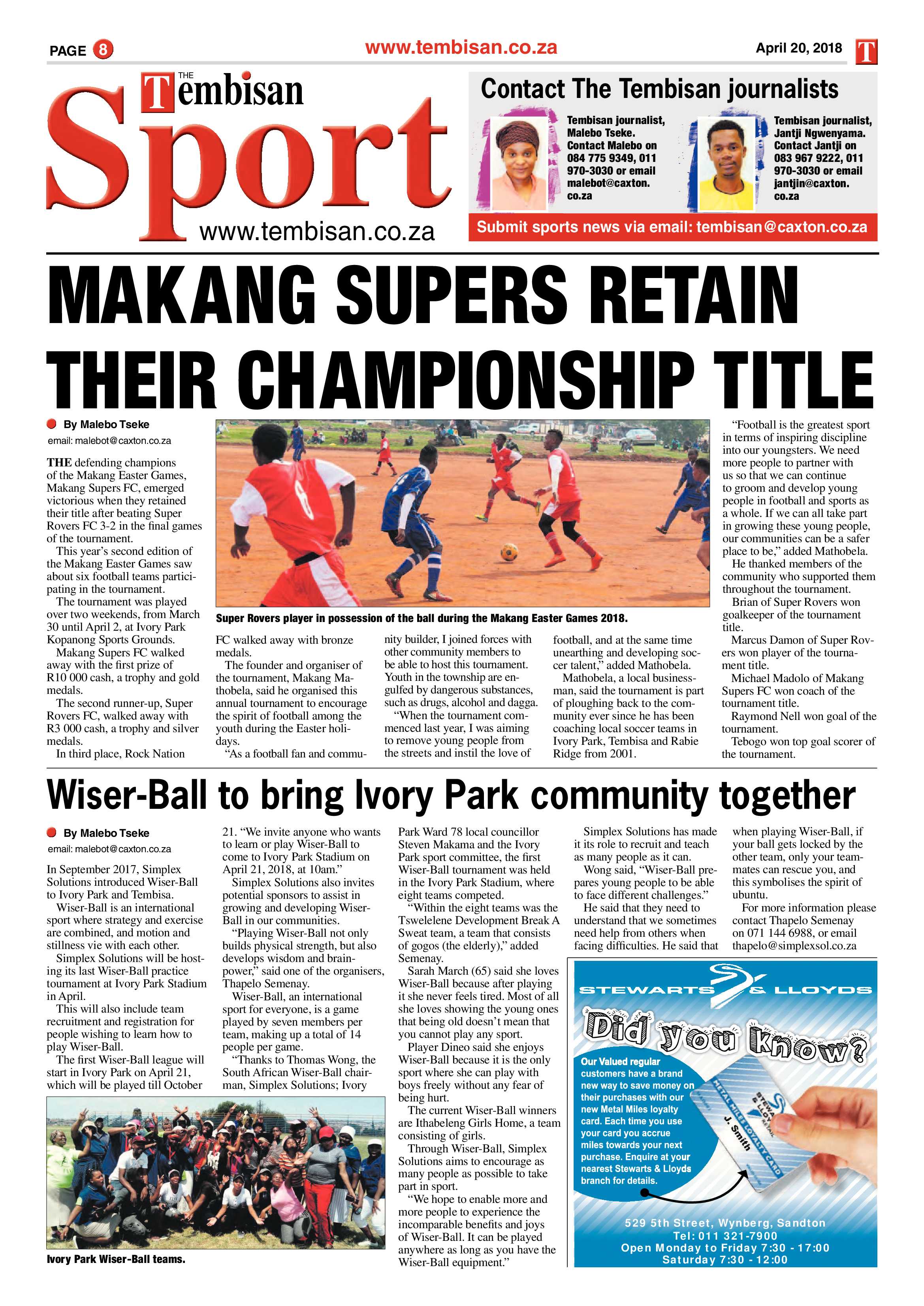 Tembisan 23 April 2018 page 8