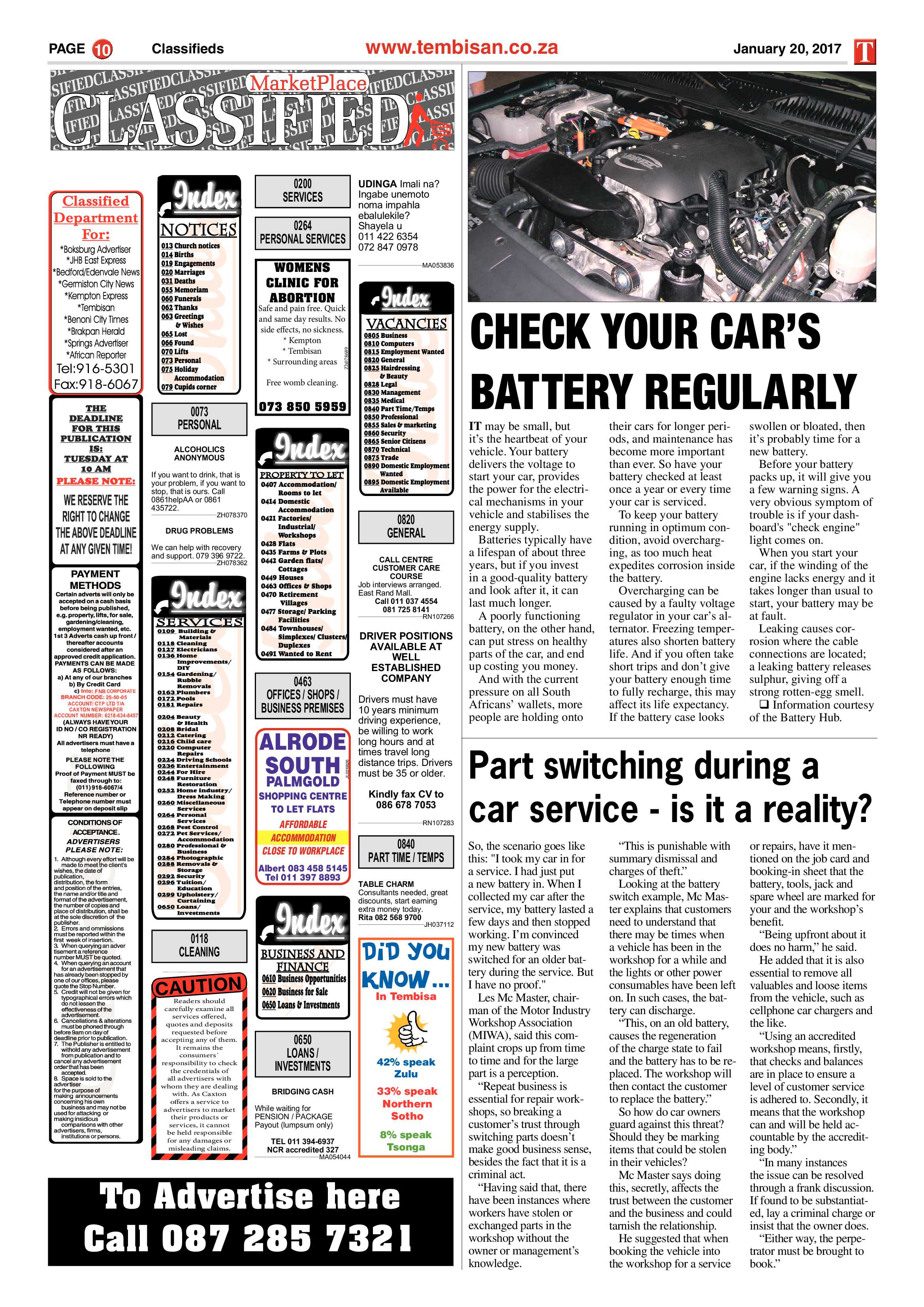 Tembisan 23 January 2017 page 10