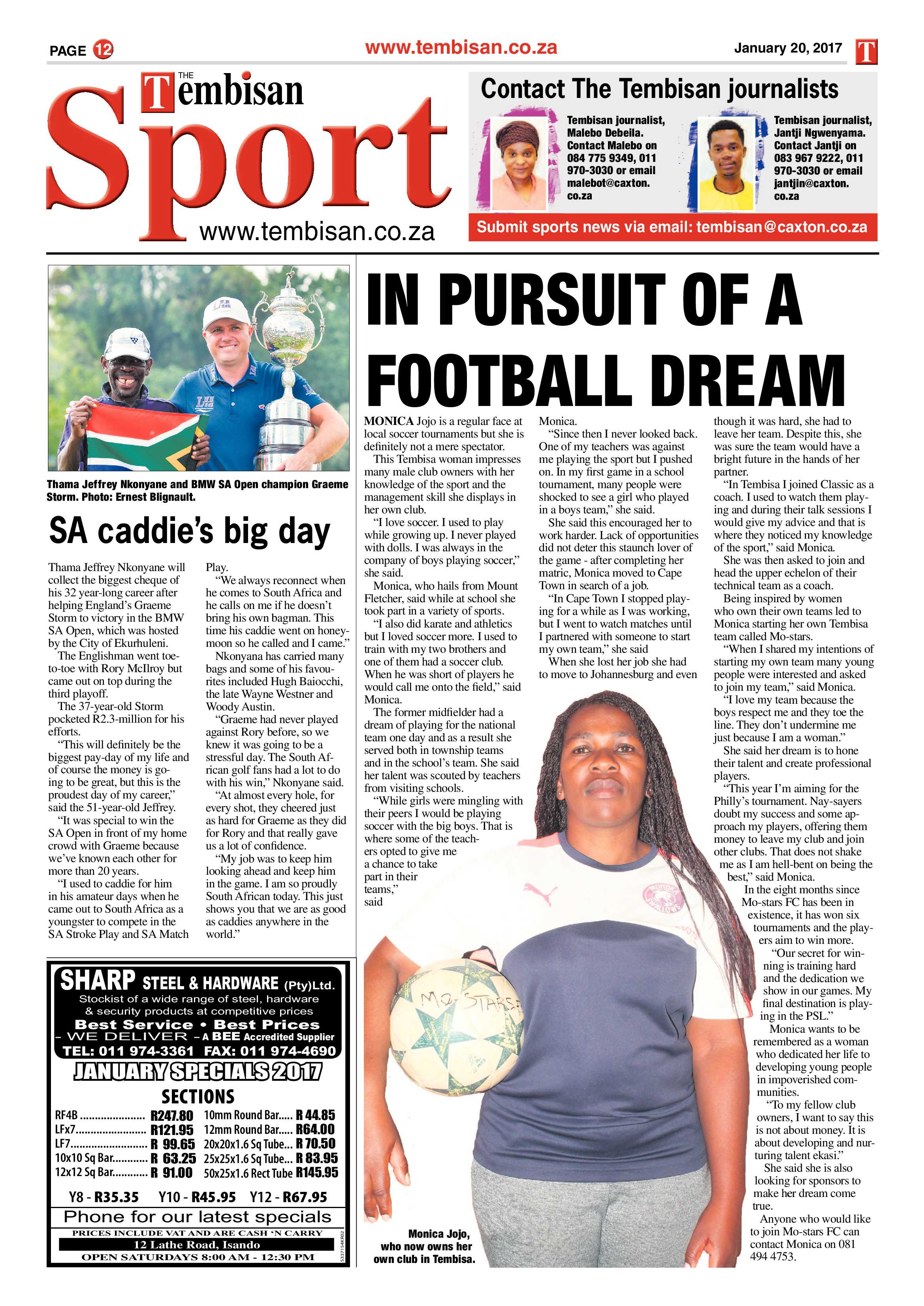 Tembisan 23 January 2017 page 12