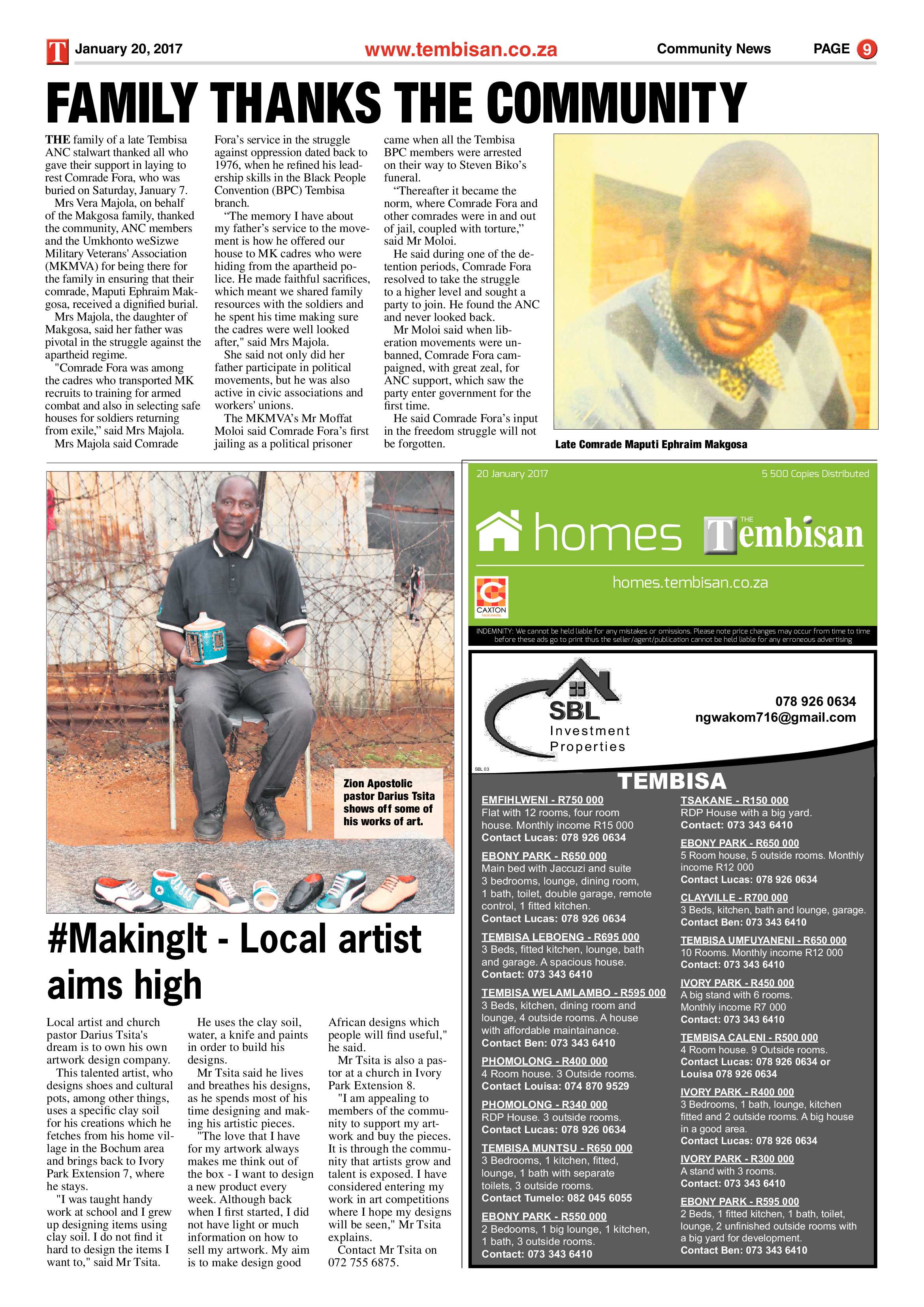 Tembisan 23 January 2017 page 9