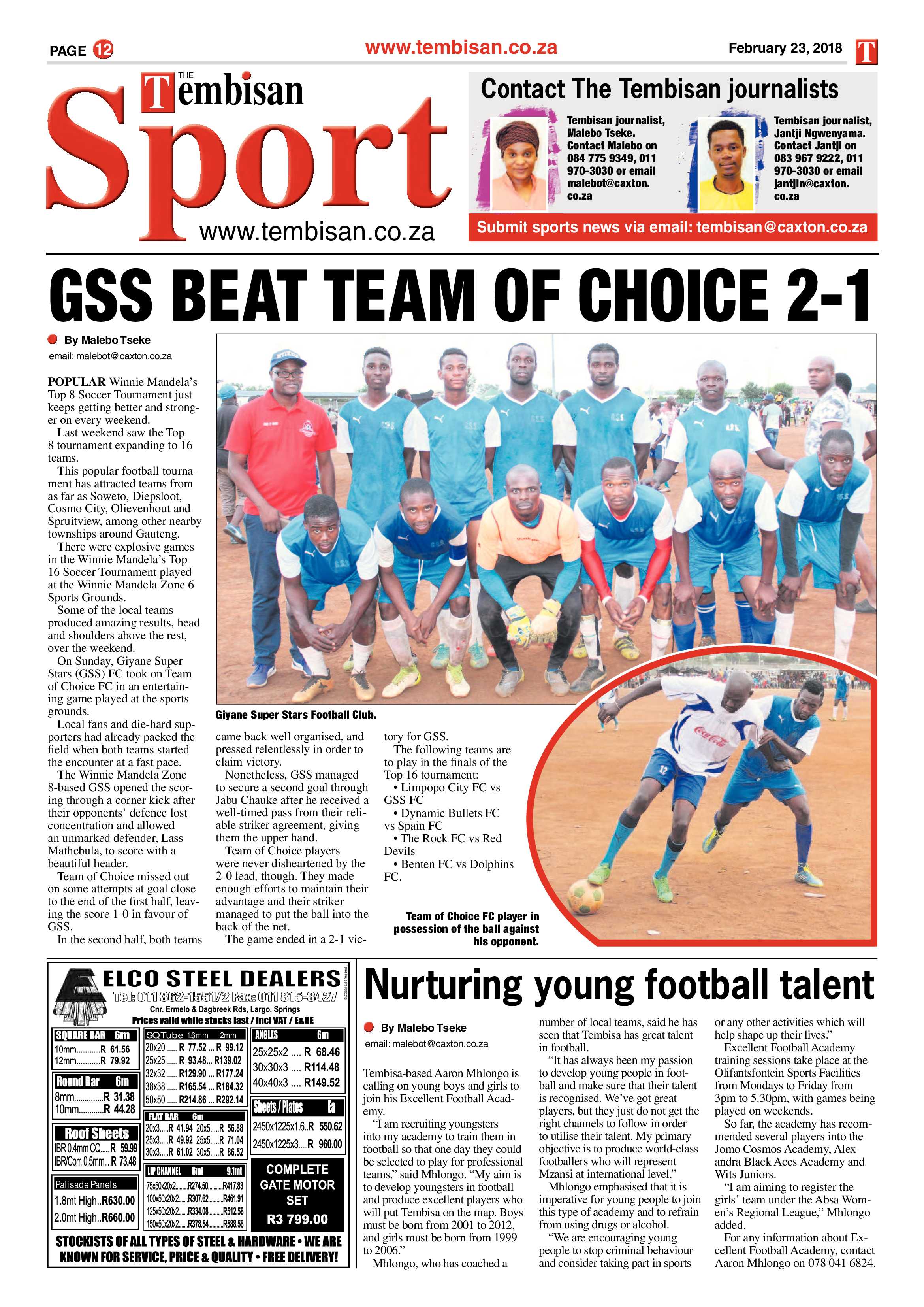 Tembisan 26 February 2018 page 12