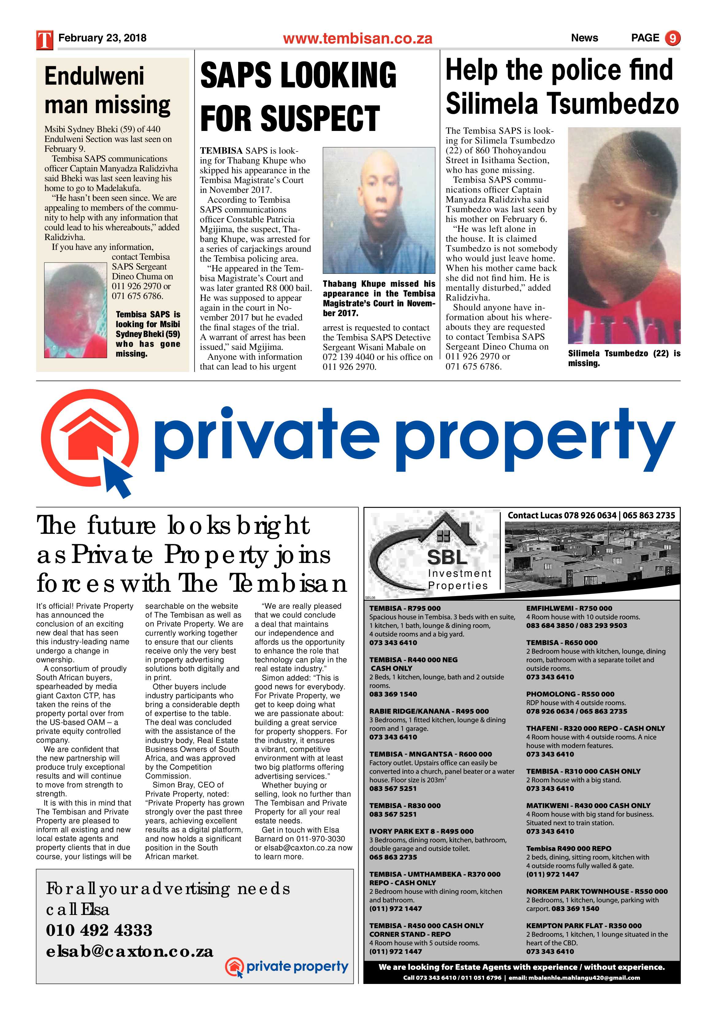 Tembisan 26 February 2018 page 9