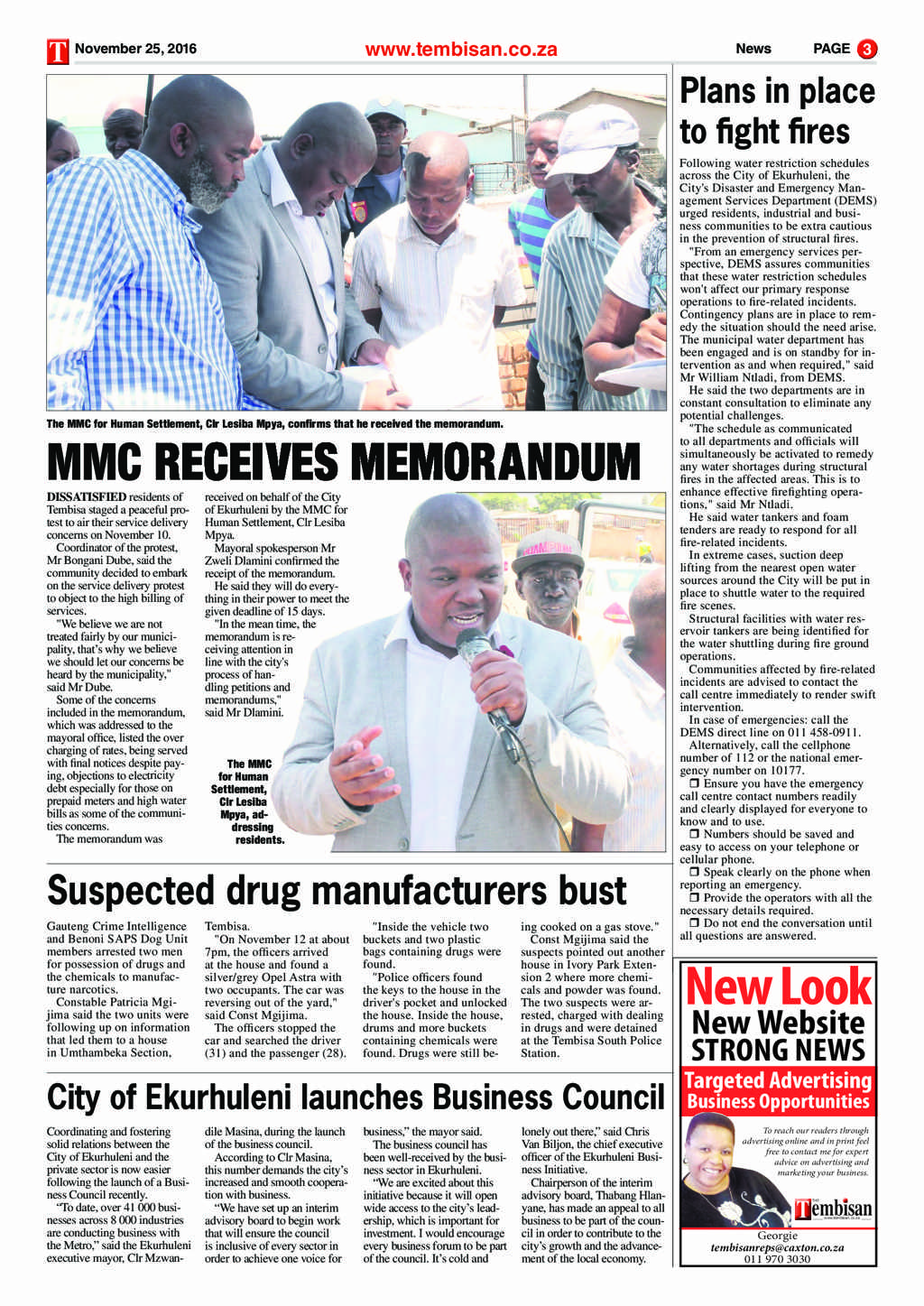 Tembisan 28 November 2016 page 3