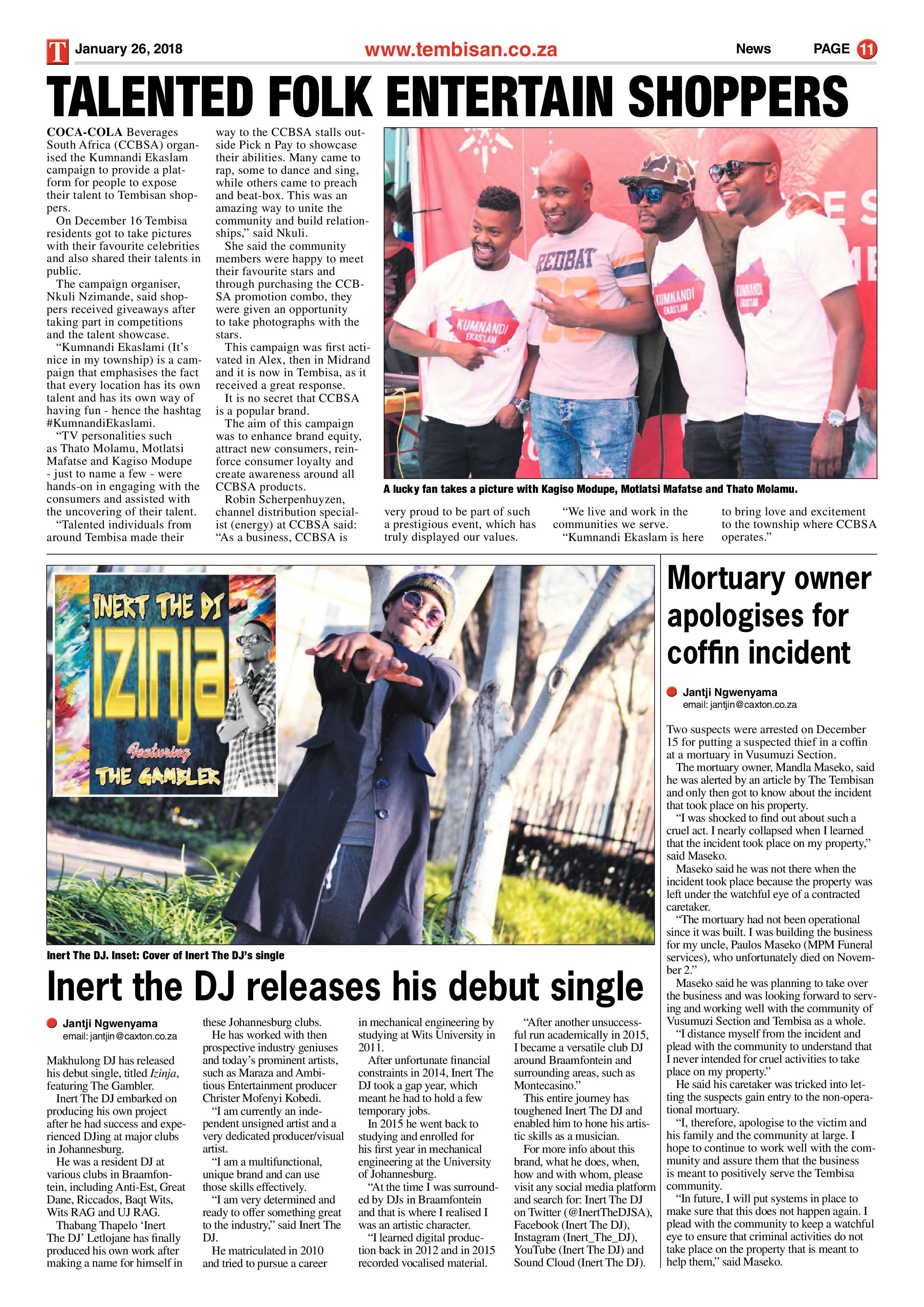 Tembisan 29 January 2018 page 11