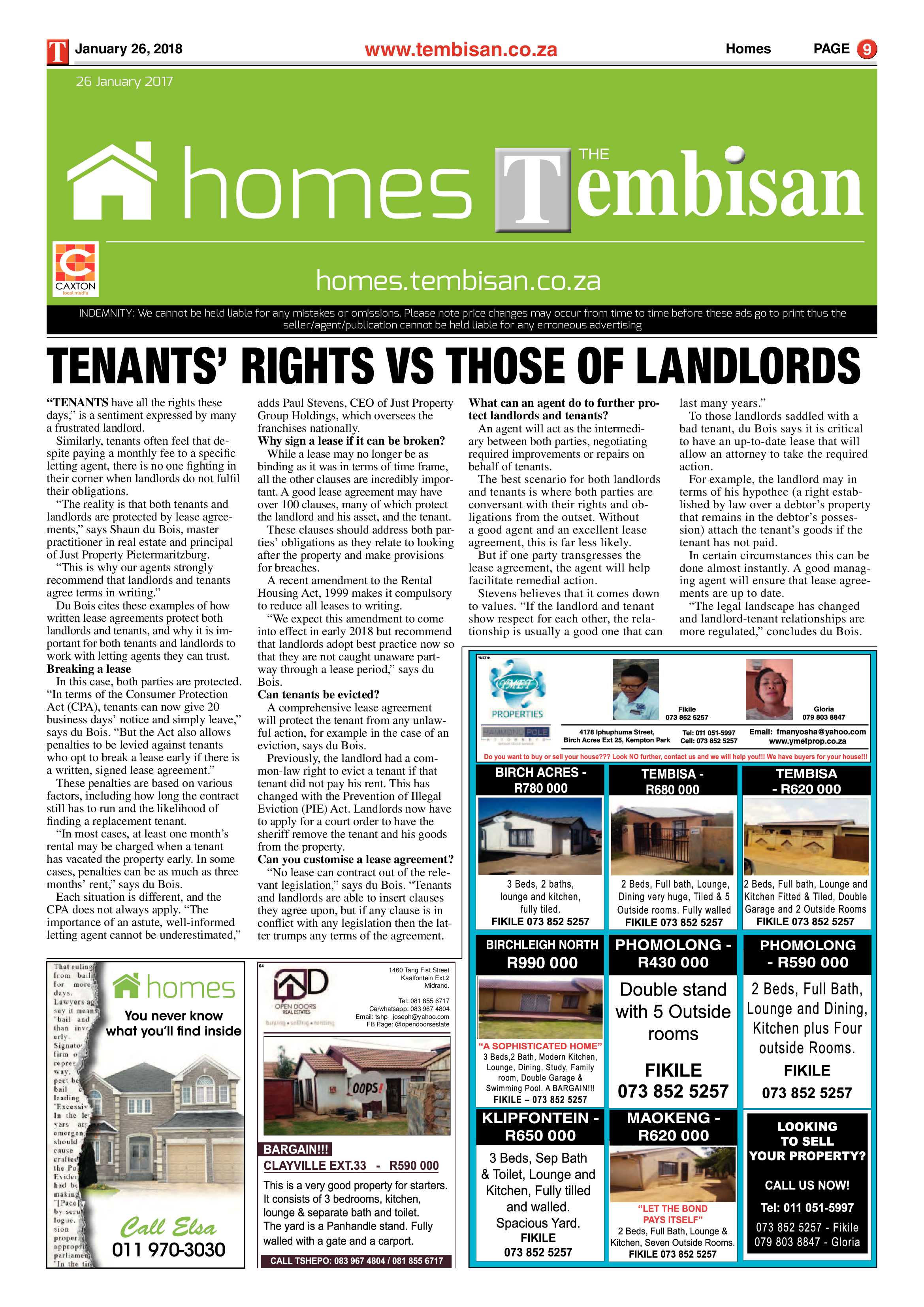 Tembisan 29 January 2018 page 9