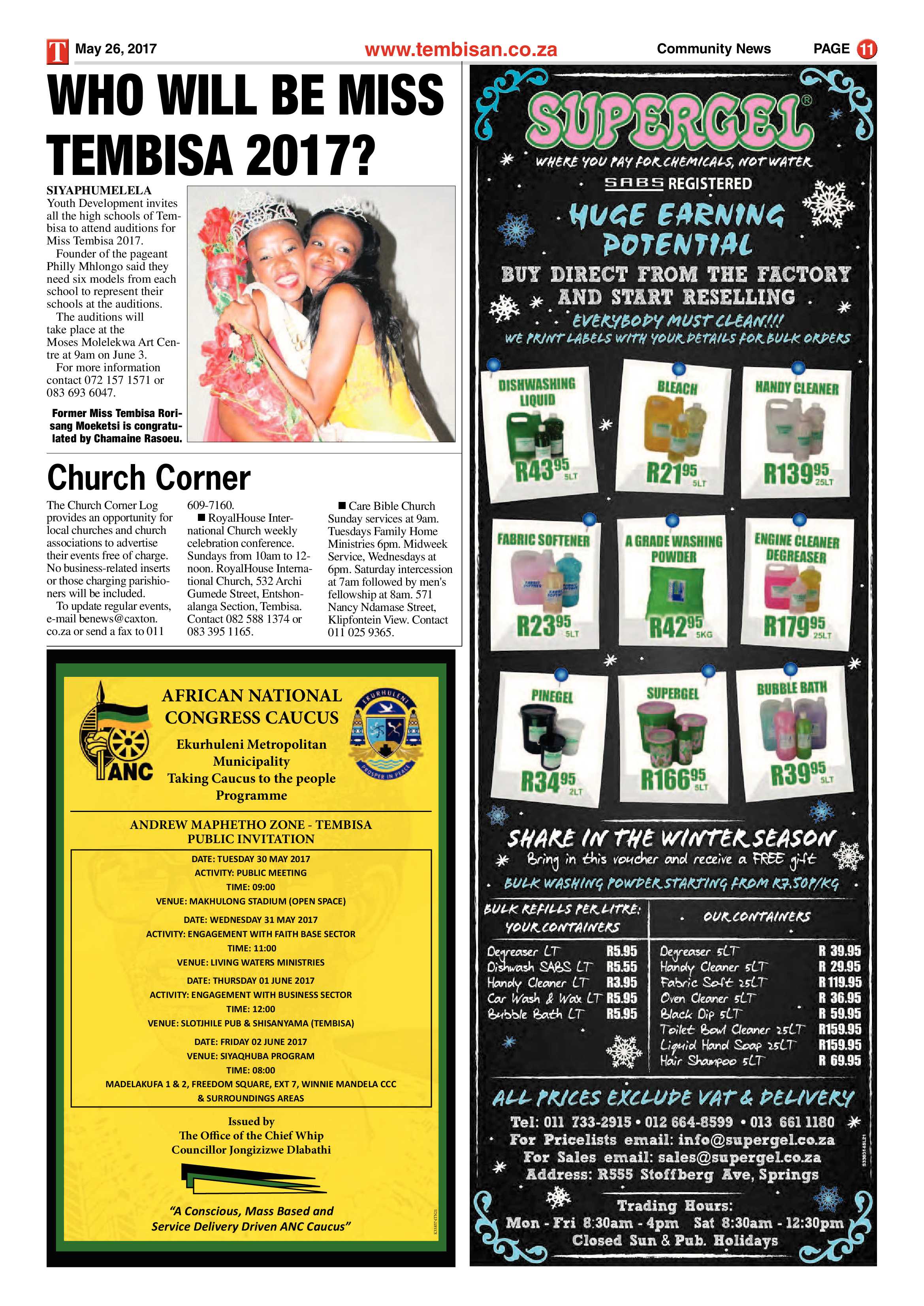 Tembisan 29 May 2017 page 11