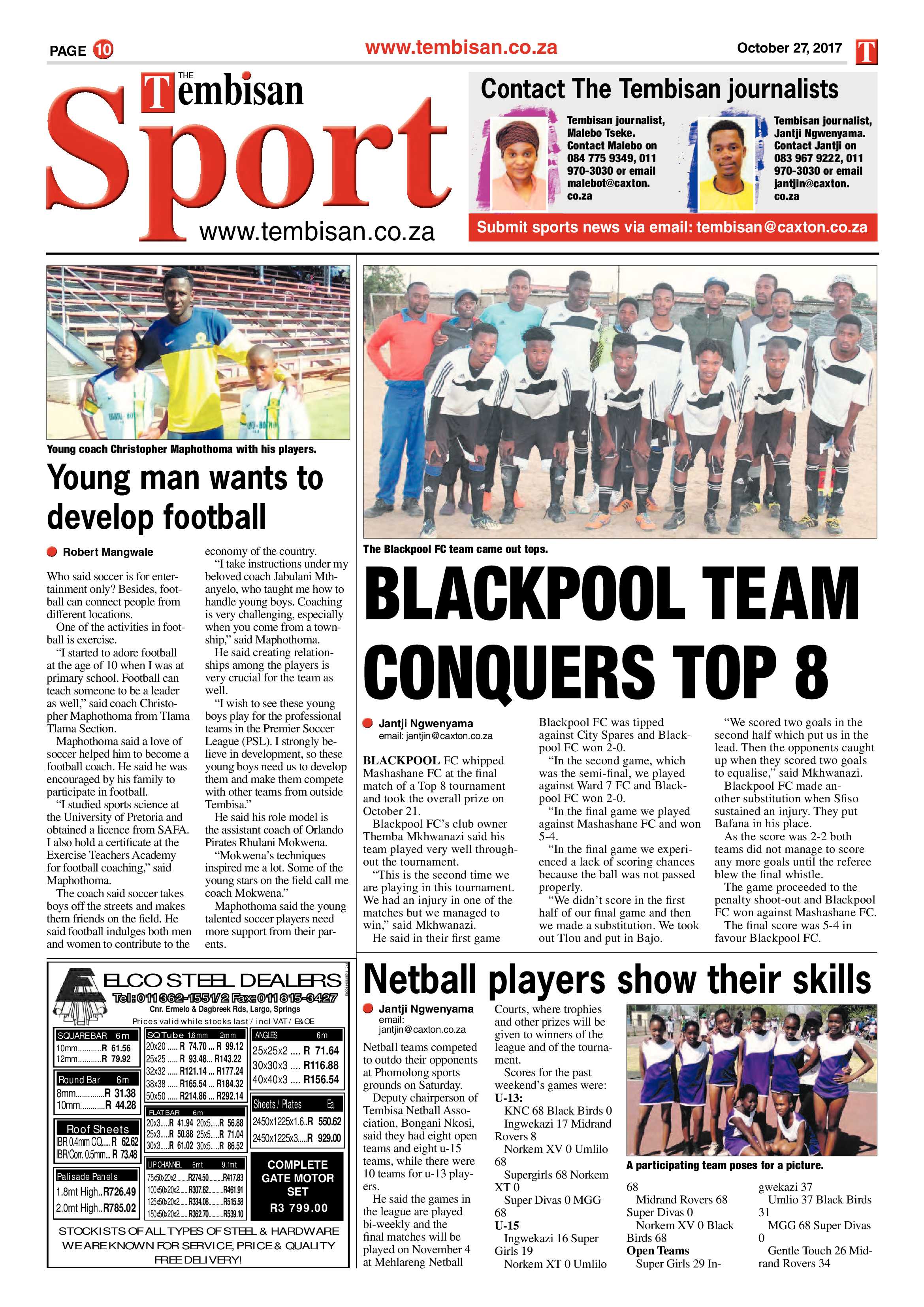 Tembisan 30 October 2017 page 12