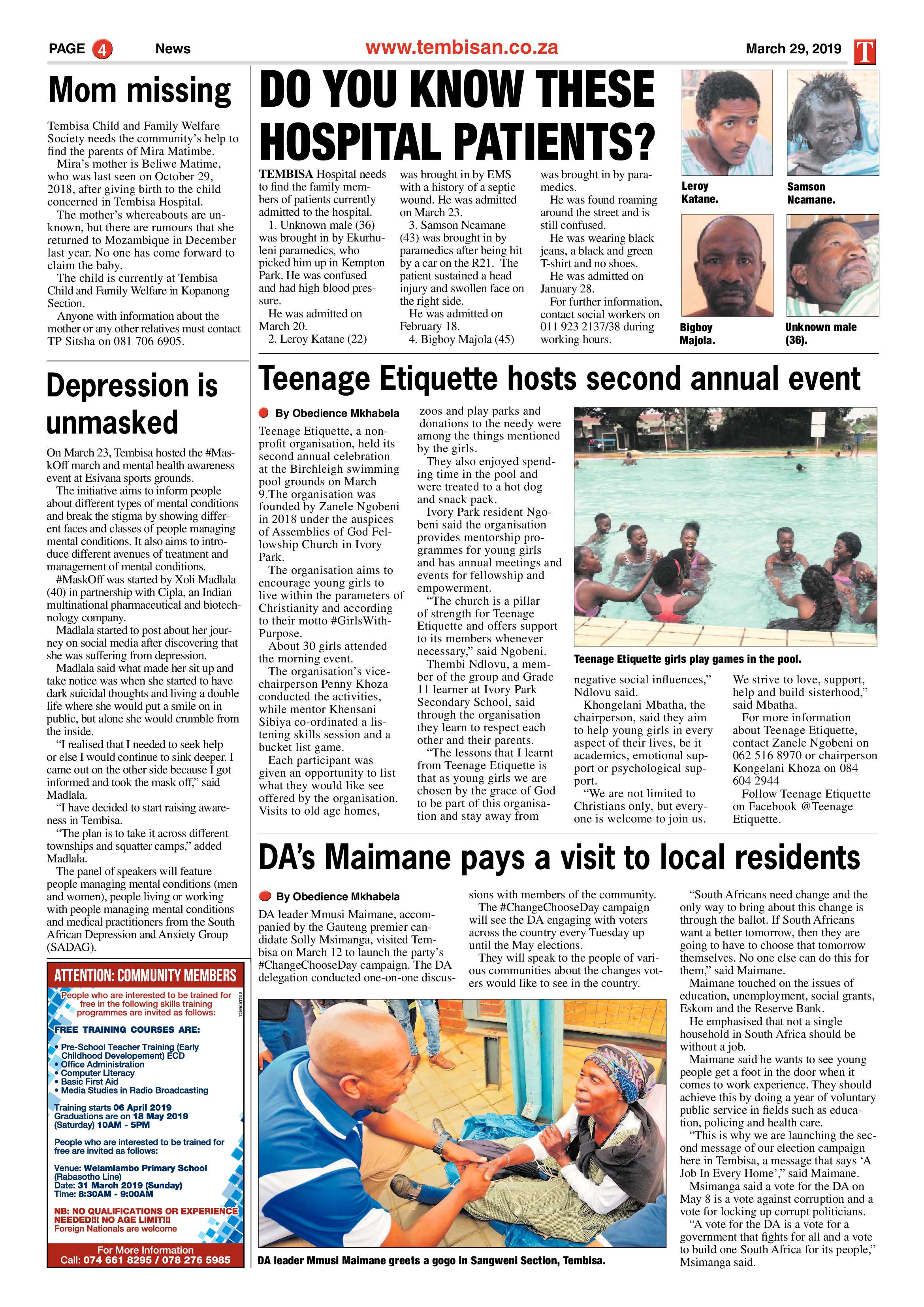 The Tembisan 01 April 2019 page 4
