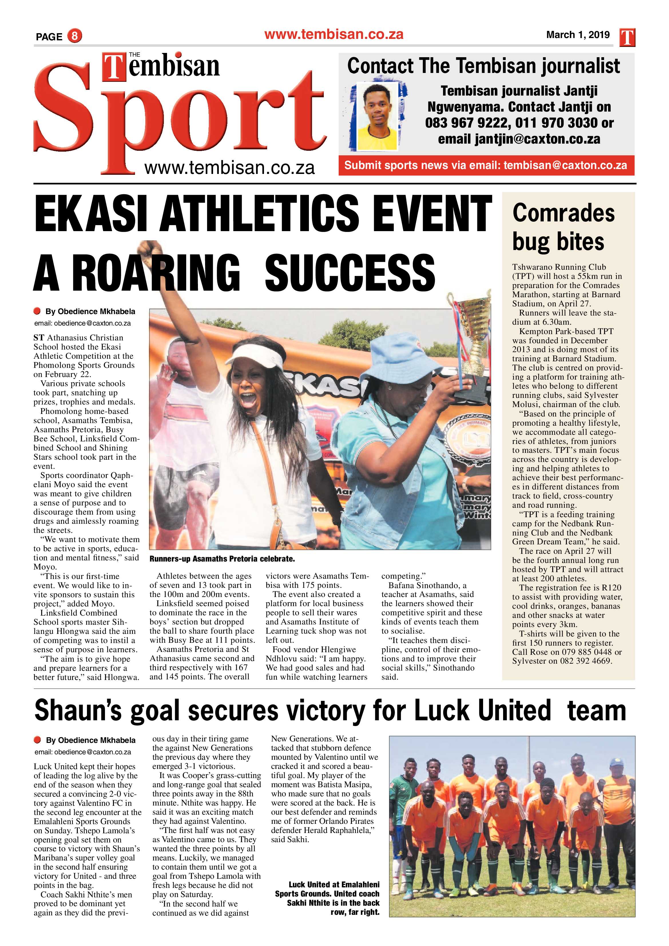The Tembisan 04 March 2019 page 8
