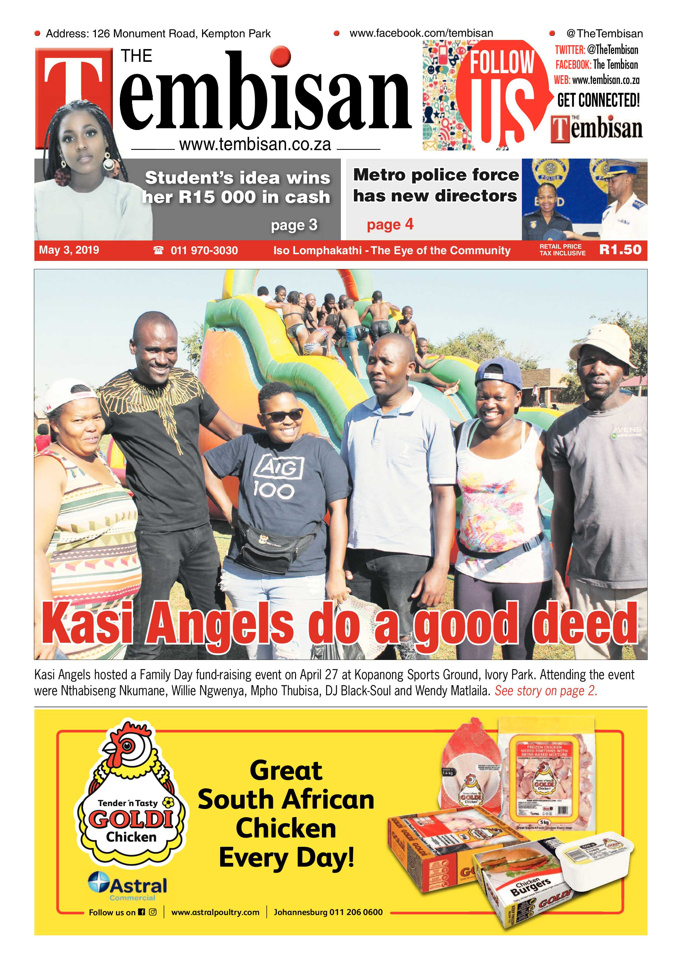 The Tembisan 06 May 2019 page 1