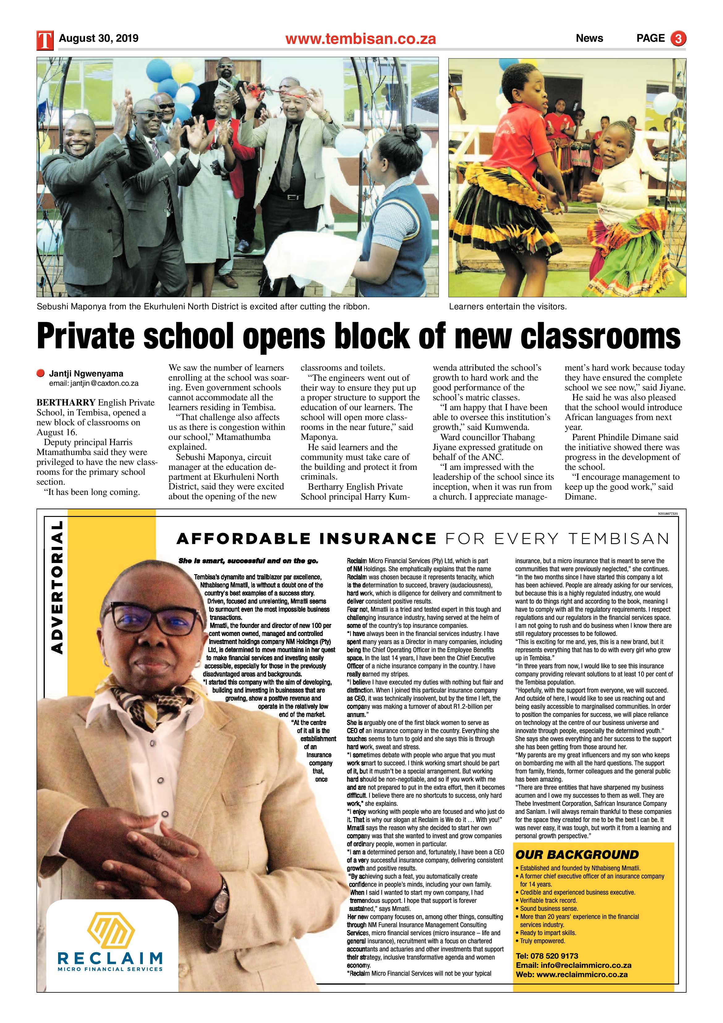 The Tembisan 02 September 2019 page 3