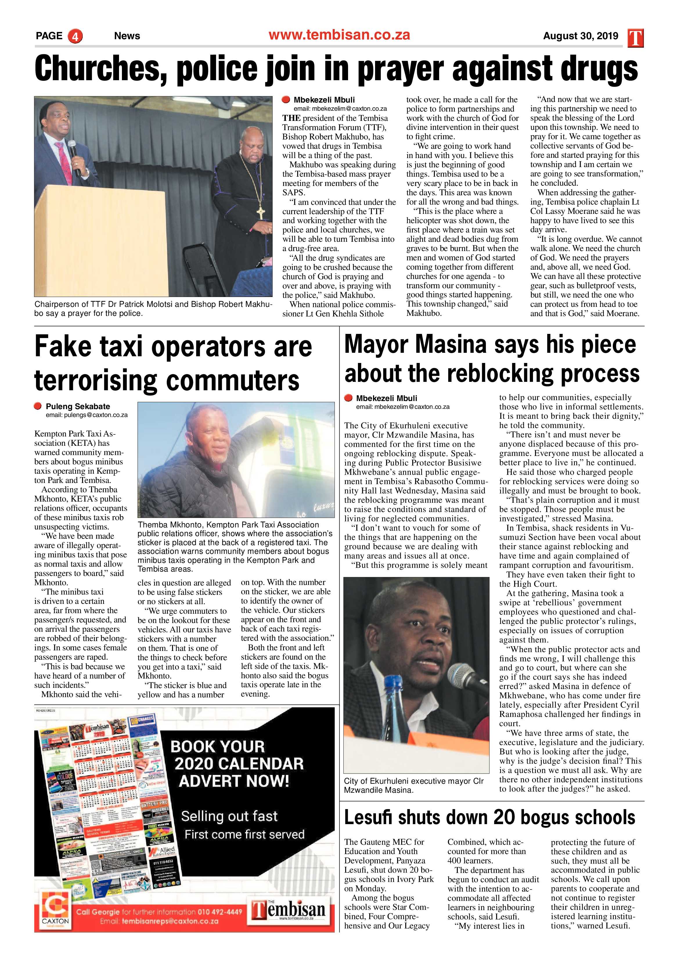 The Tembisan 02 September 2019 page 4